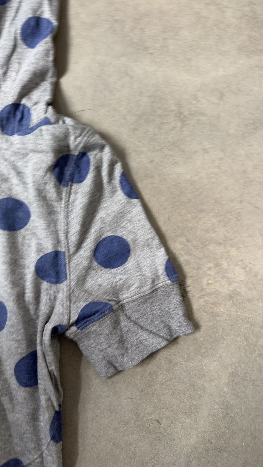 Japanese Brand VINTAGE CATHERINE HARNEL POLKA DOT SHORT SLEEVE HOODIE Size US S / EU 44-46 / 1 - 3 Thumbnail