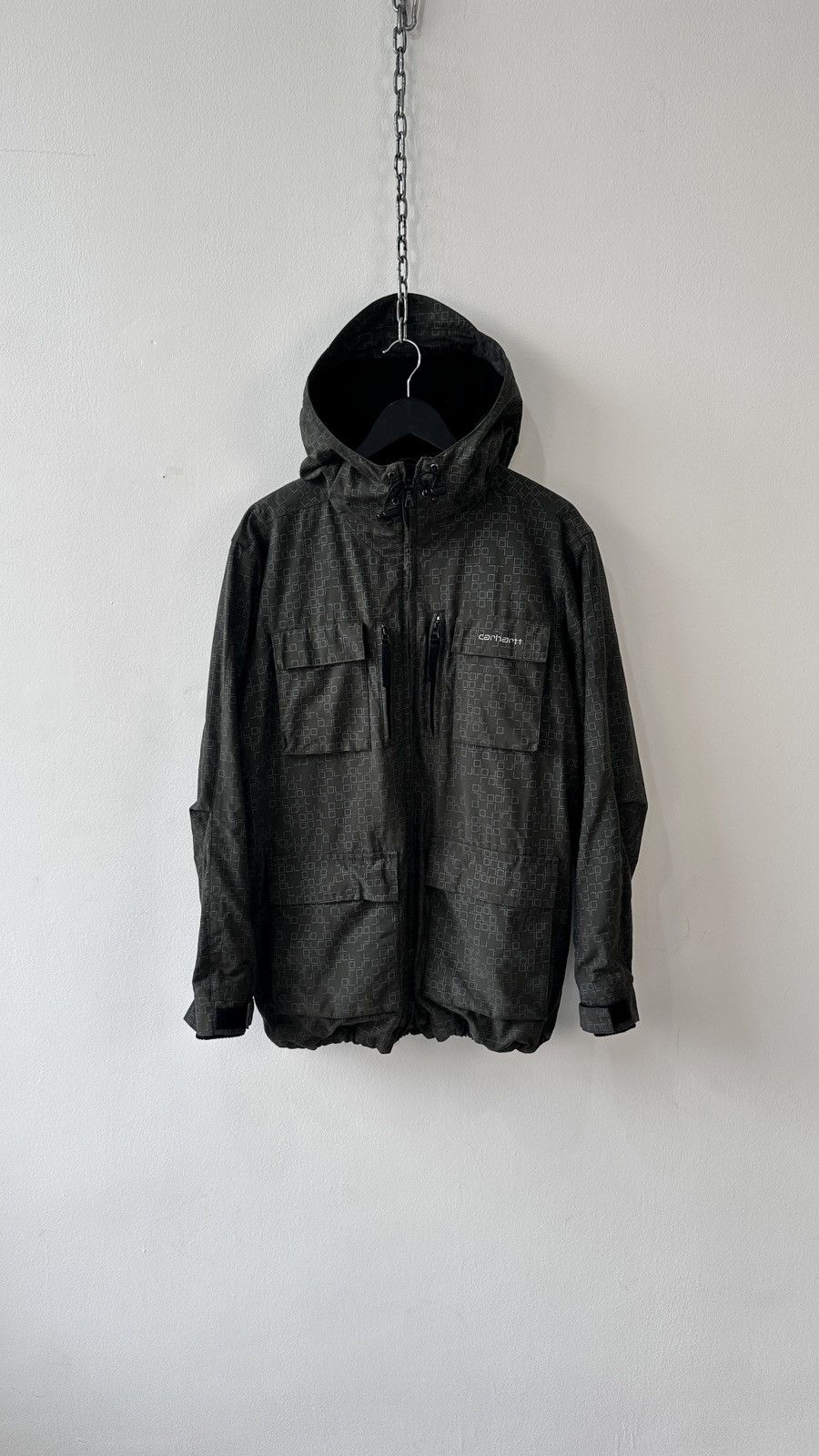 Carhartt Carhartt WIP Geometric Logic Field Jacket M Gorpcore Archive Size US M / EU 48-50 / 2 - 2 Thumbnail