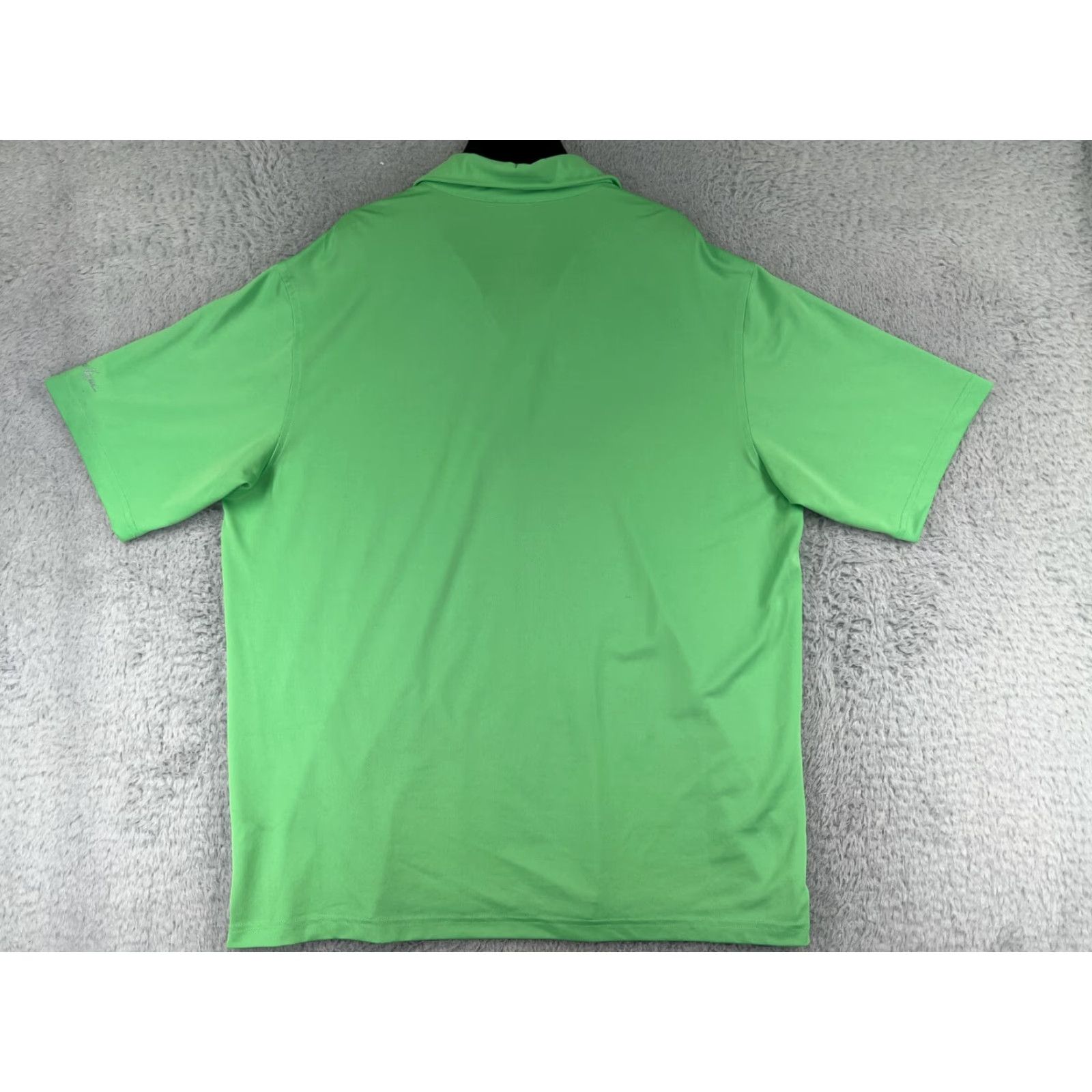 Vintage Walter Hagen Polo Shirt Mens XL Green Polyester Blend Golf Polo Shirt Golf Shirt Walter Hagen Size US XL / EU 56 / 4 - 2 Thumbnail