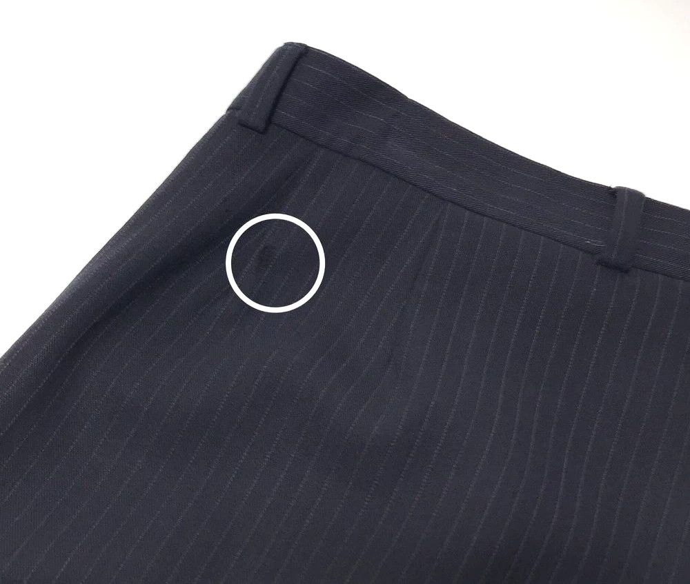 Yves Saint Laurent Yves Saint Laurent YSL Striped Wool Trousers R54 Size 54R - 10 Thumbnail