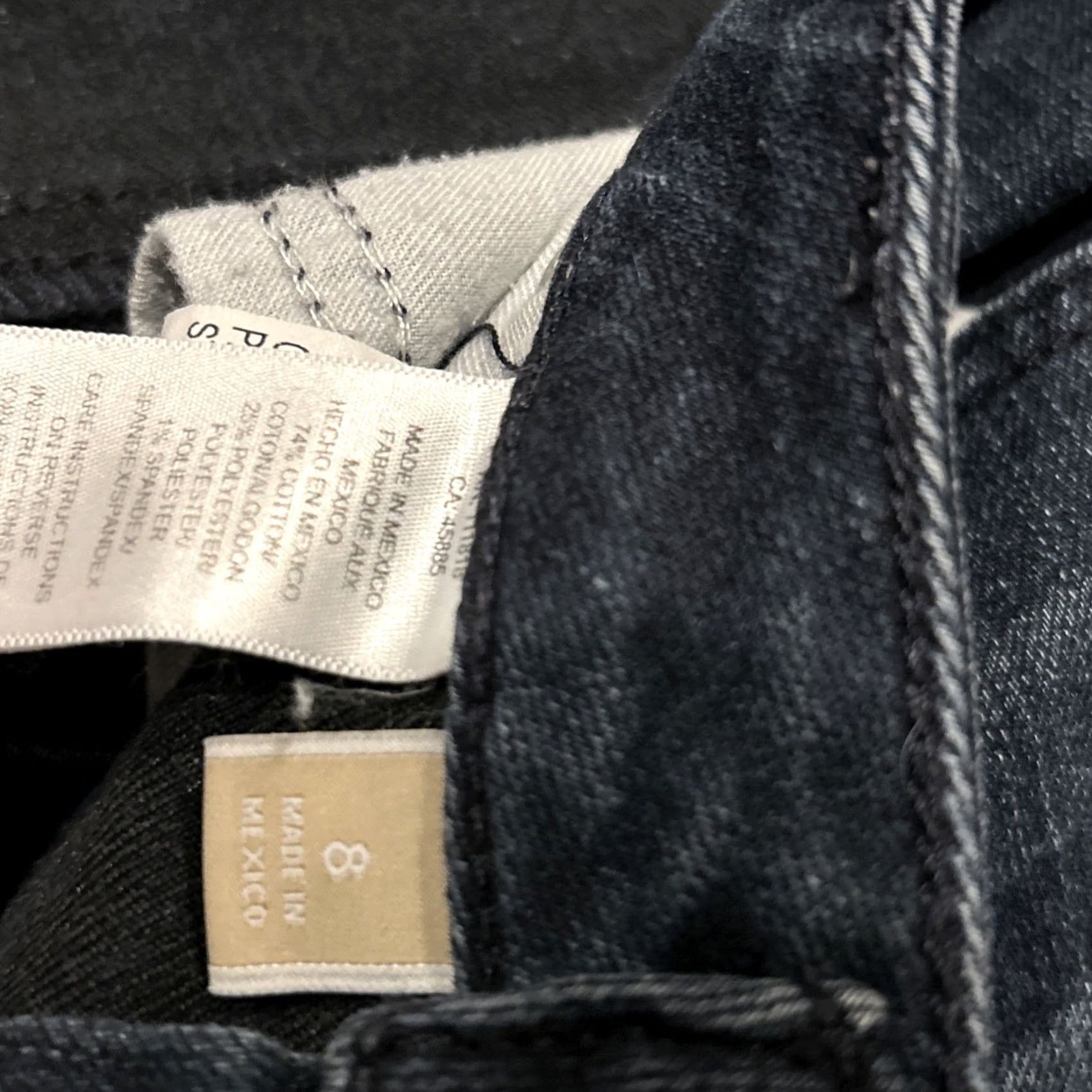 Michael Kors Michael Kors Jeans Bootcut Women’s 8 Denim Dark Wash Cotton Blend 31in Waist 32in Inseam Blue MPN A44 Size 30" / US 8 / IT 44 - 3 Thumbnail
