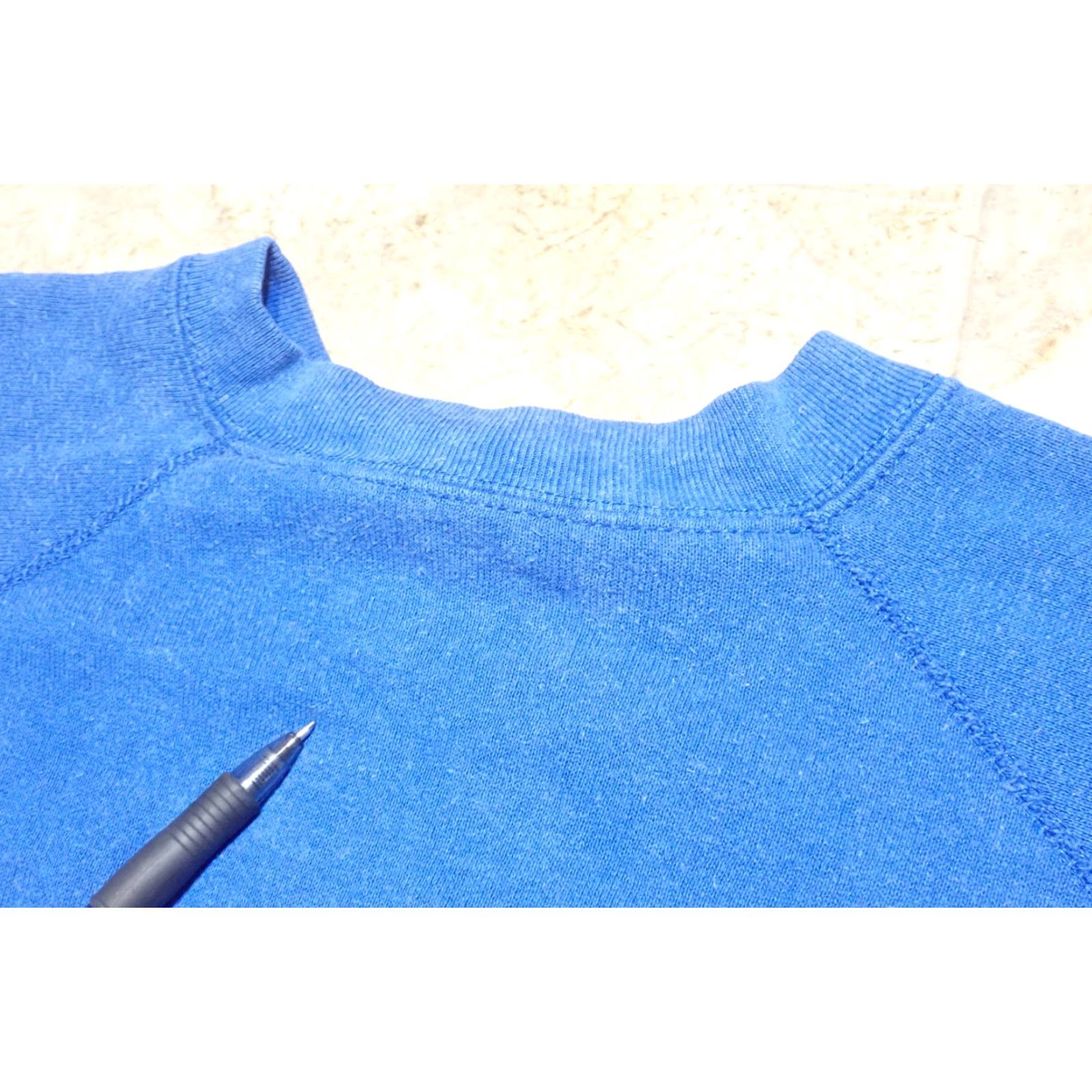 Tultex VINTAGE Tultex 60's 70's Blue Raglan Sweatshirt XL Mens Size US XL / EU 56 / 4 - 6 Thumbnail