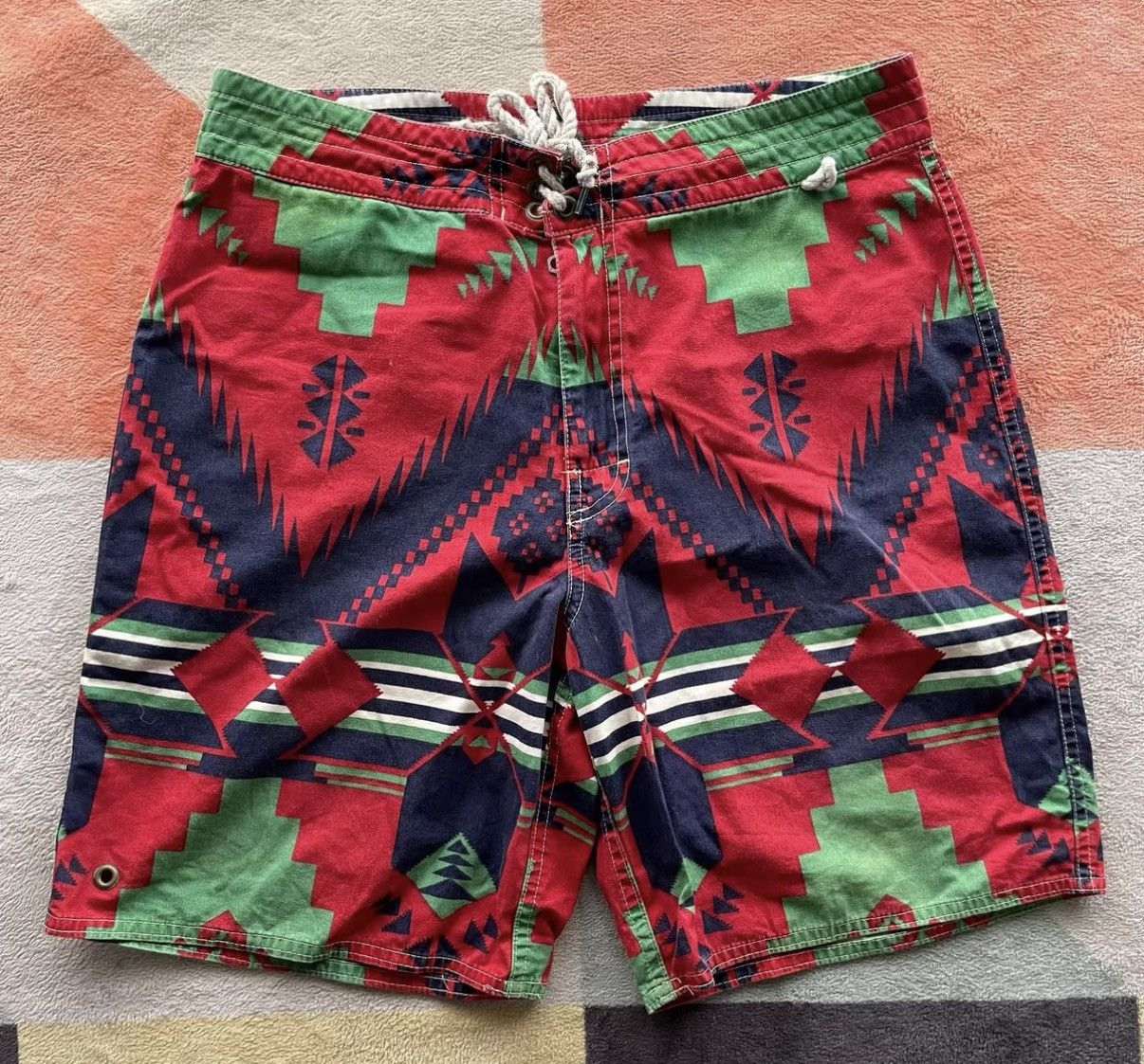 Polo Ralph Lauren Ralph Lauren Polo Southwestern Style Beach Shorts K22 Size US 30 / EU 46 - 1 Thumbnail