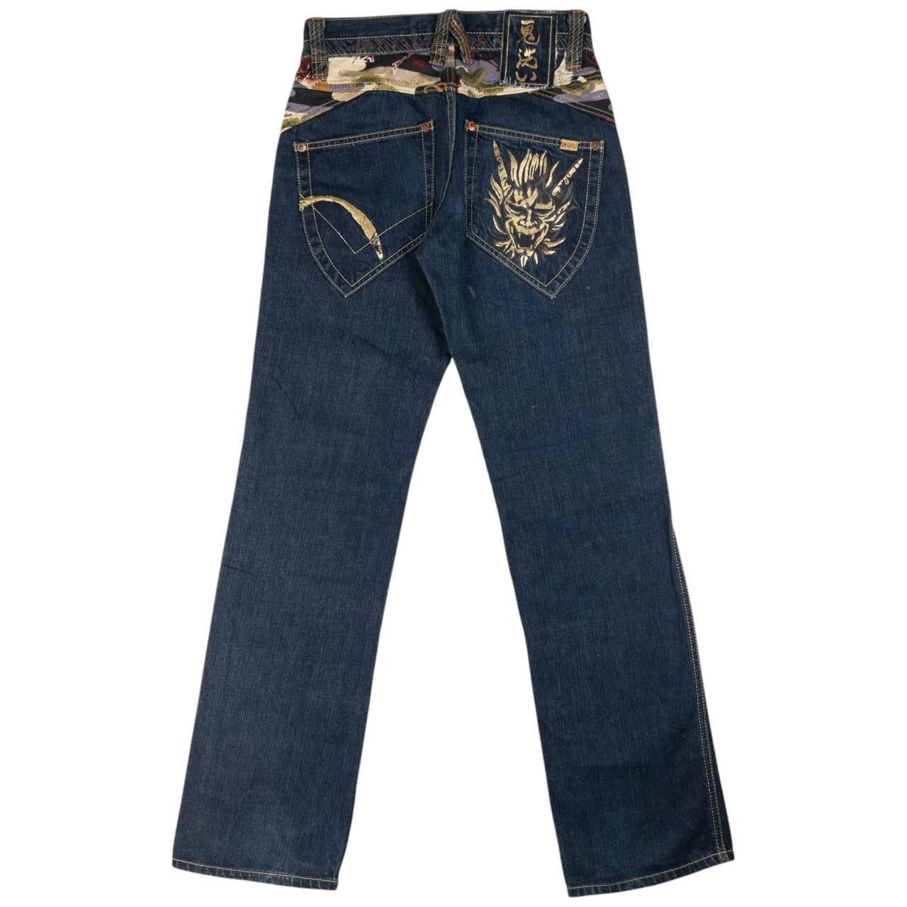 Designer Vintage Oniarai Devil Japanese Denim Jeans Size W29 Size US 28 / EU 44 - 3 Thumbnail