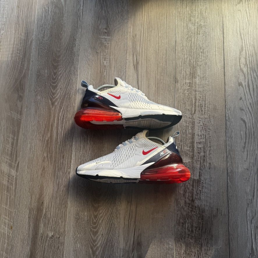 Nike NIKE • Air Max 270 "USA Red Air Bubble" (11M) Size US 11 / EU 44 - 1 Thumbnail