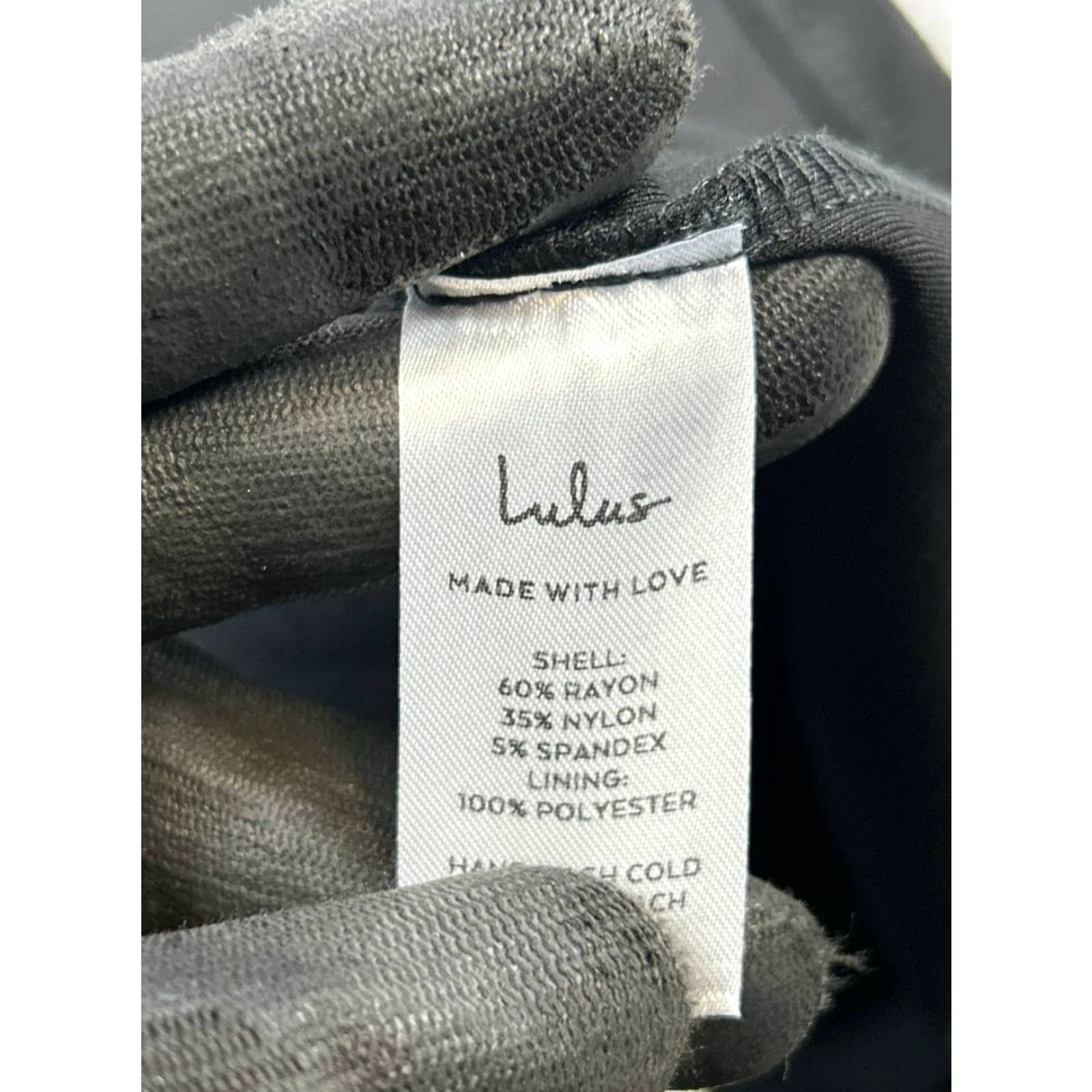 Lulus Lulus Dress Womens XS Black Bodycon Blouson New Size XS / US 0-2 / IT 36-38 - 4 Thumbnail