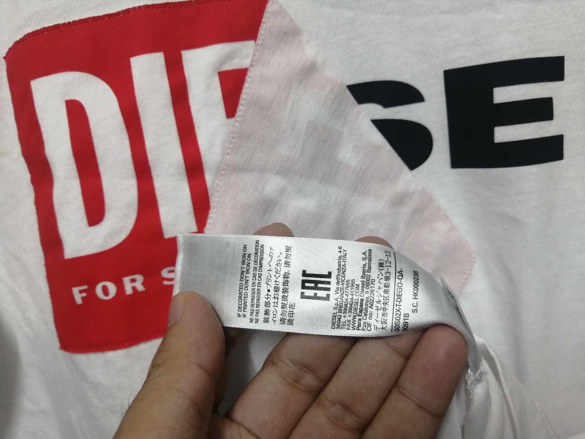 Diesel × Seditionaries × Vintage Diesel Spellout very rare Size US M / EU 48-50 / 2 - 7 Thumbnail