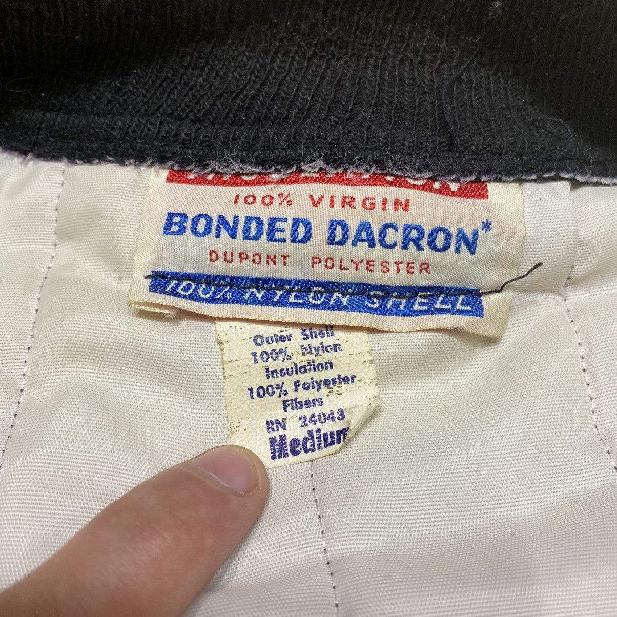 Other True Vintage Bonded Dacron Quilted Nylon Hunting Fish liner Size US M / EU 48-50 / 2 - 6 Thumbnail