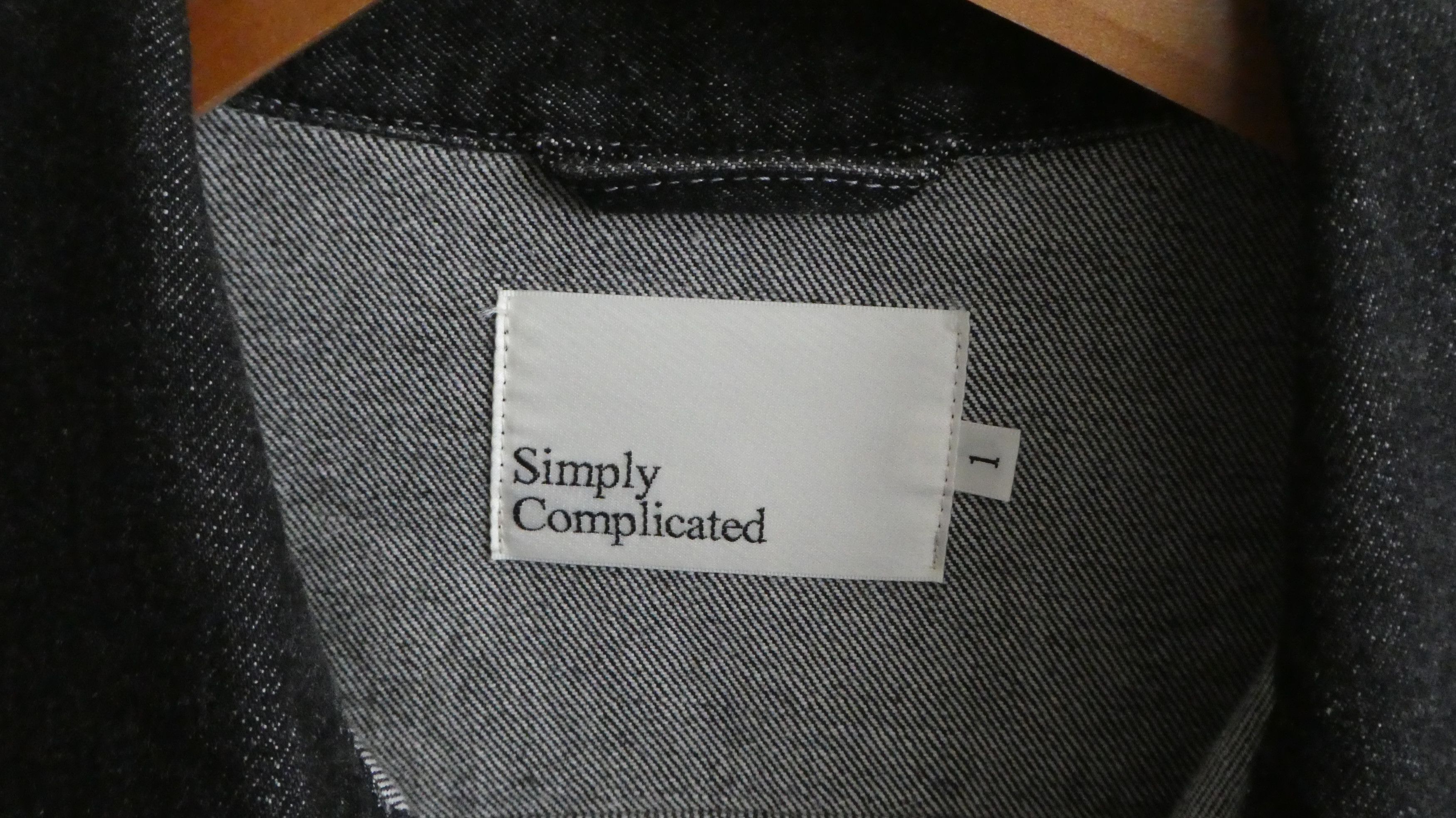 Japanese Brand SimplyComplicated Boyfriend Denim Jacket Size US S / EU 44-46 / 1 - 4 Thumbnail
