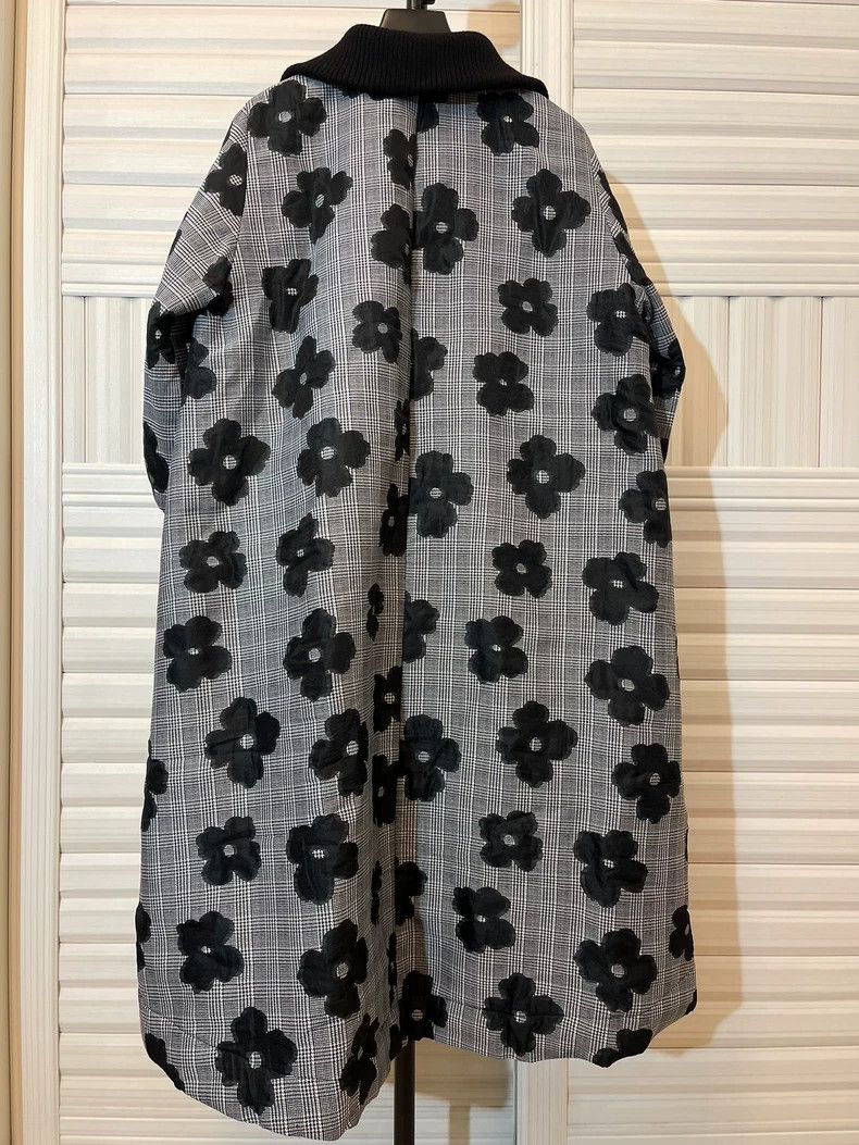 Comme des Garcons Comme Des Garcons Flower quilted overcoat Size M / US 6-8 / IT 42-44 - 2 Thumbnail