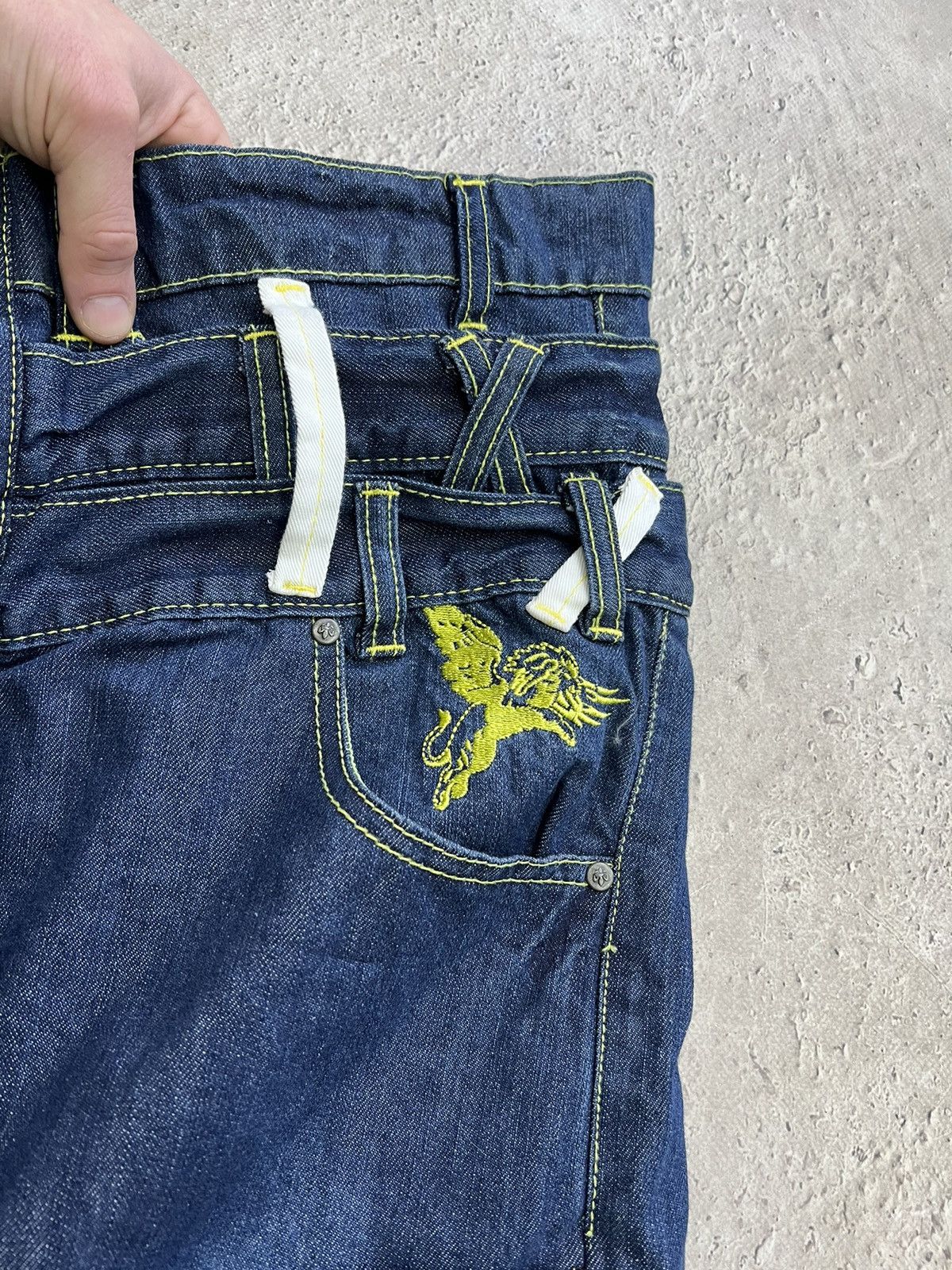 Japanese Brand × Junya Watanabe × Le Grande Bleu (L.G.B.) Vintage Japanese flare wide-leg 3D pocket utility cargos Size US 32 / EU 48 - 6 Thumbnail