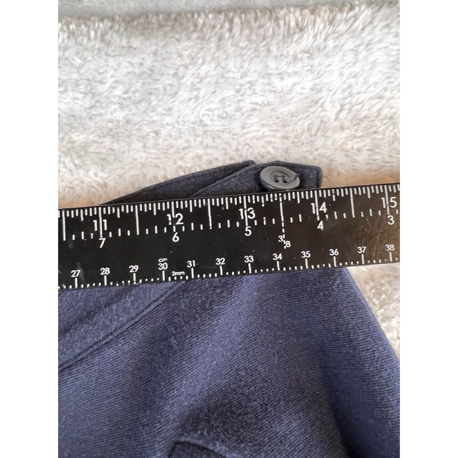 Liz Claiborne VINTAGE Liz Claiborne Sport Pants Womens 12 Navy Blue High Rise Dress Pants Tapered Casual Business Womens Size 34" / US 12 / IT 48 - 6 Thumbnail