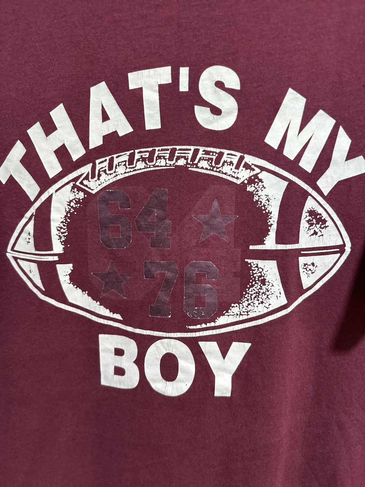 Jerzees × Vintage Vintage That’s My Boy Faded Tee Size US XL / EU 56 / 4 - 3 Thumbnail