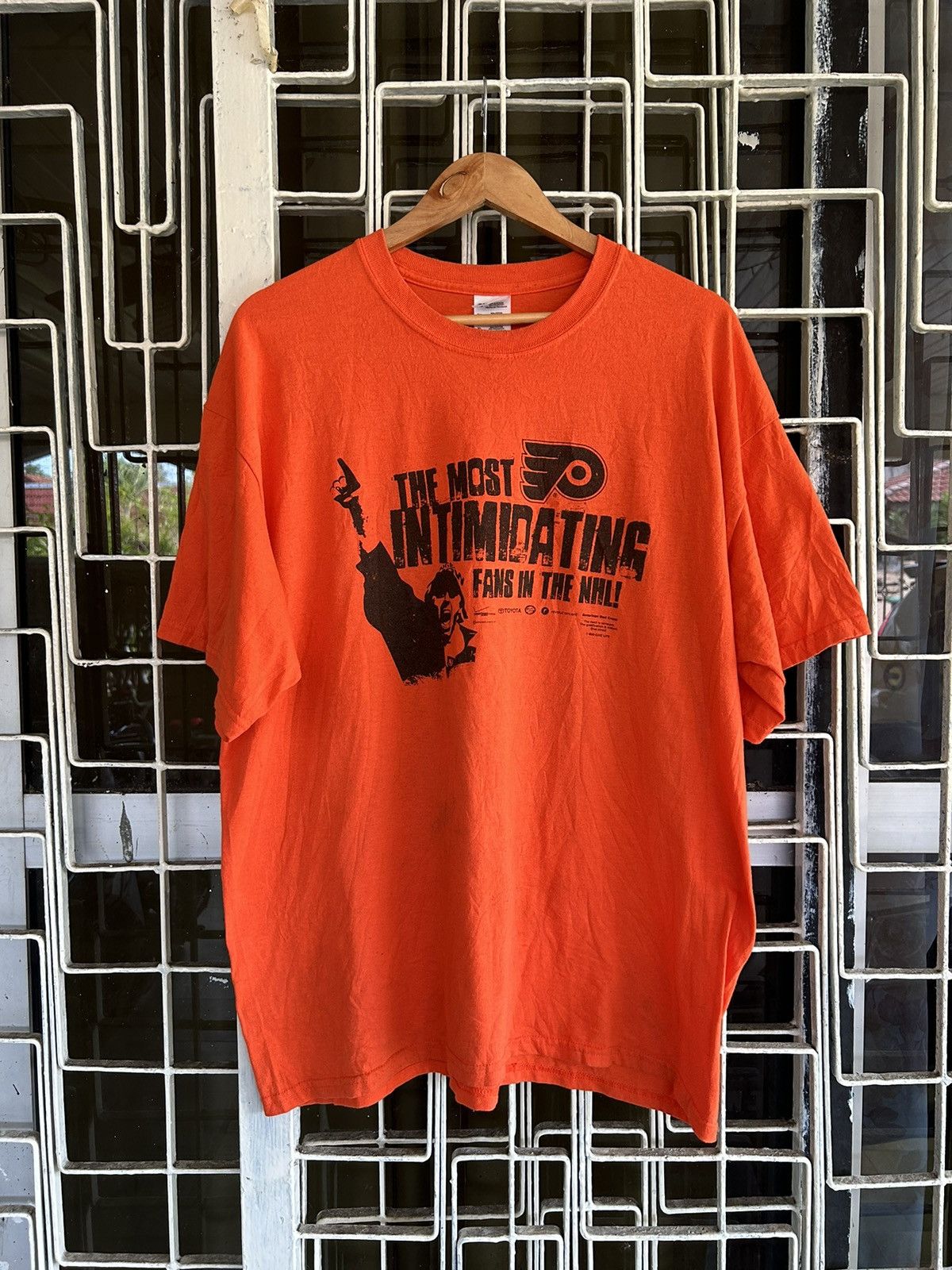 Band Tees 💥MEGADETH SECURITY 🔥 PHILADELPHIA FANS NHL TEES Size US XL / EU 56 / 4 - 3 Thumbnail