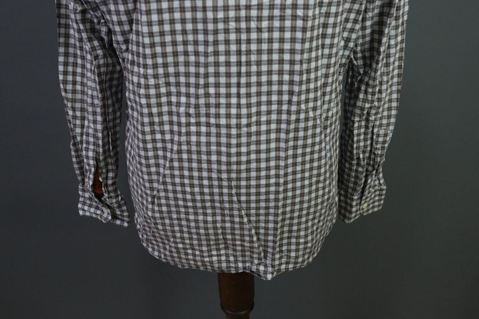 Ermenegildo Zegna Ermenegildo Zegna Multi Plaid Button Down Shirt Size L Size US L / EU 52-54 / 3 - 11 Thumbnail