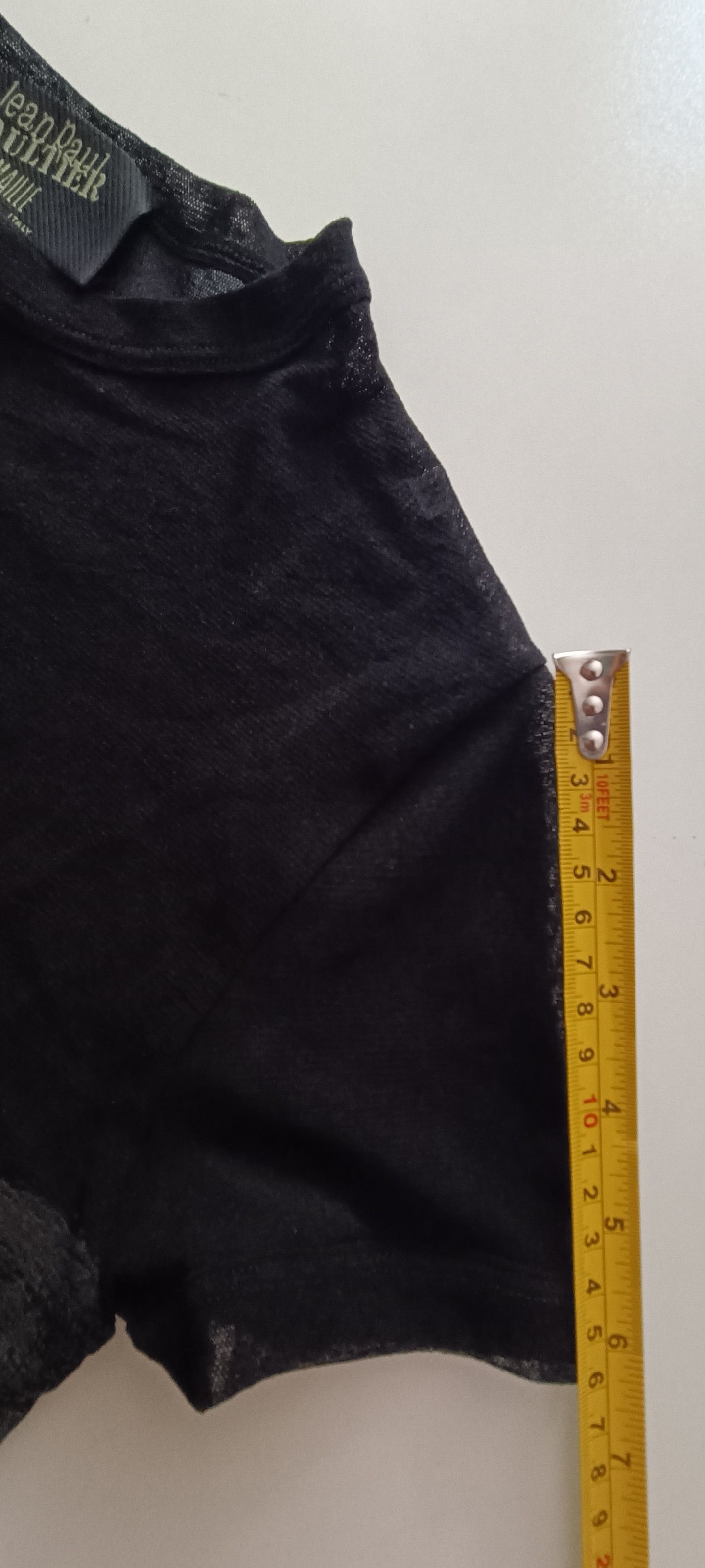 Jean Paul Gaultier 90's - Black nylon mesh t-shirt - No used Size M / US 6-8 / IT 42-44 - 19 Thumbnail