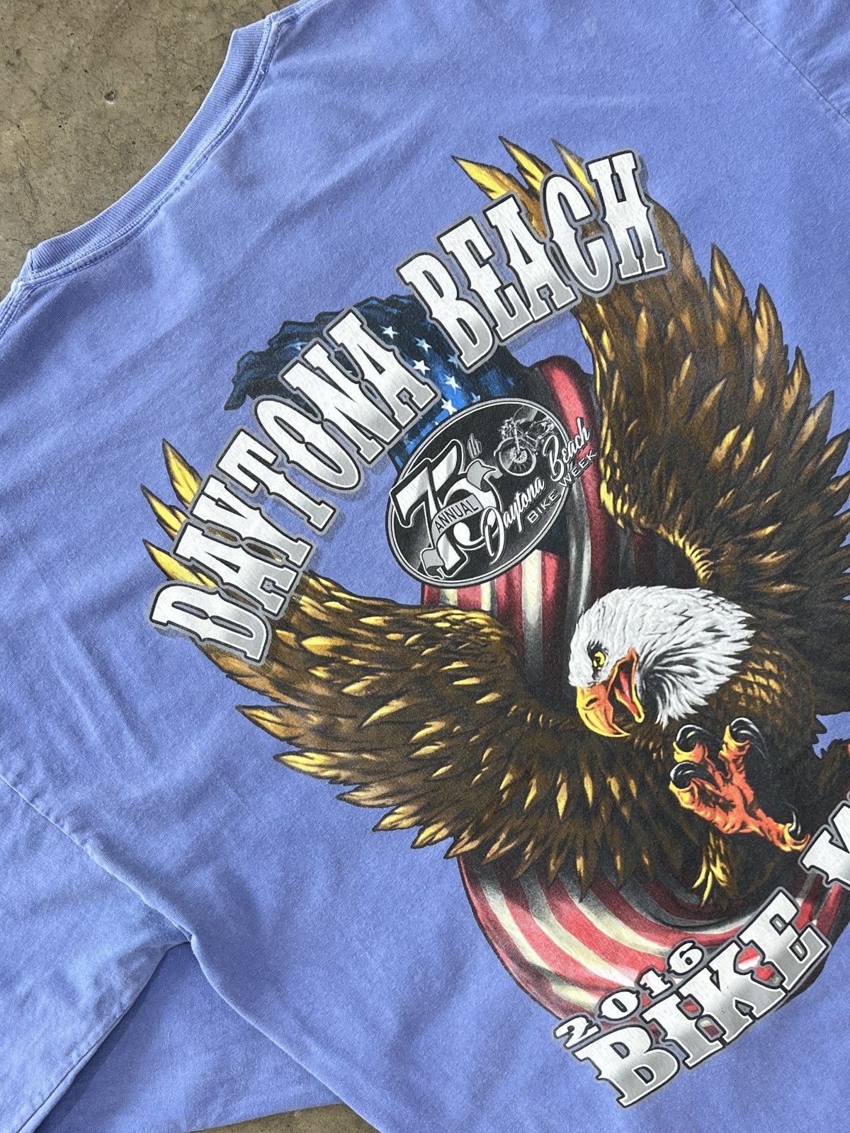 Harley Davidson Daytona Bike Week Eagle Motorcycle American Long Sleeve XL Size US XL / EU 56 / 4 - 1 Thumbnail