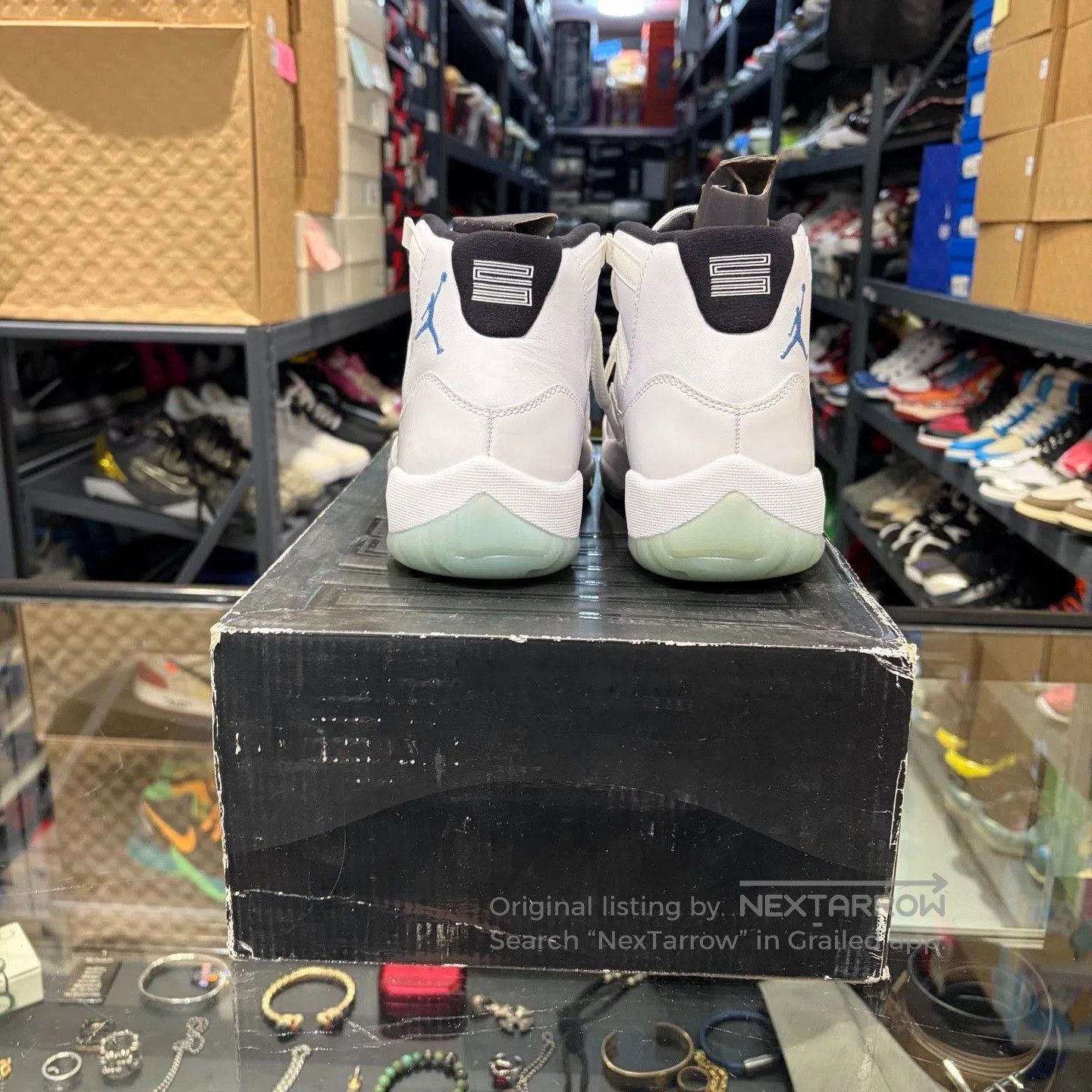 Jordan Brand Air Jordan 11 Retro Legend Blue. Size US 9 / EU 42 - 3 Thumbnail
