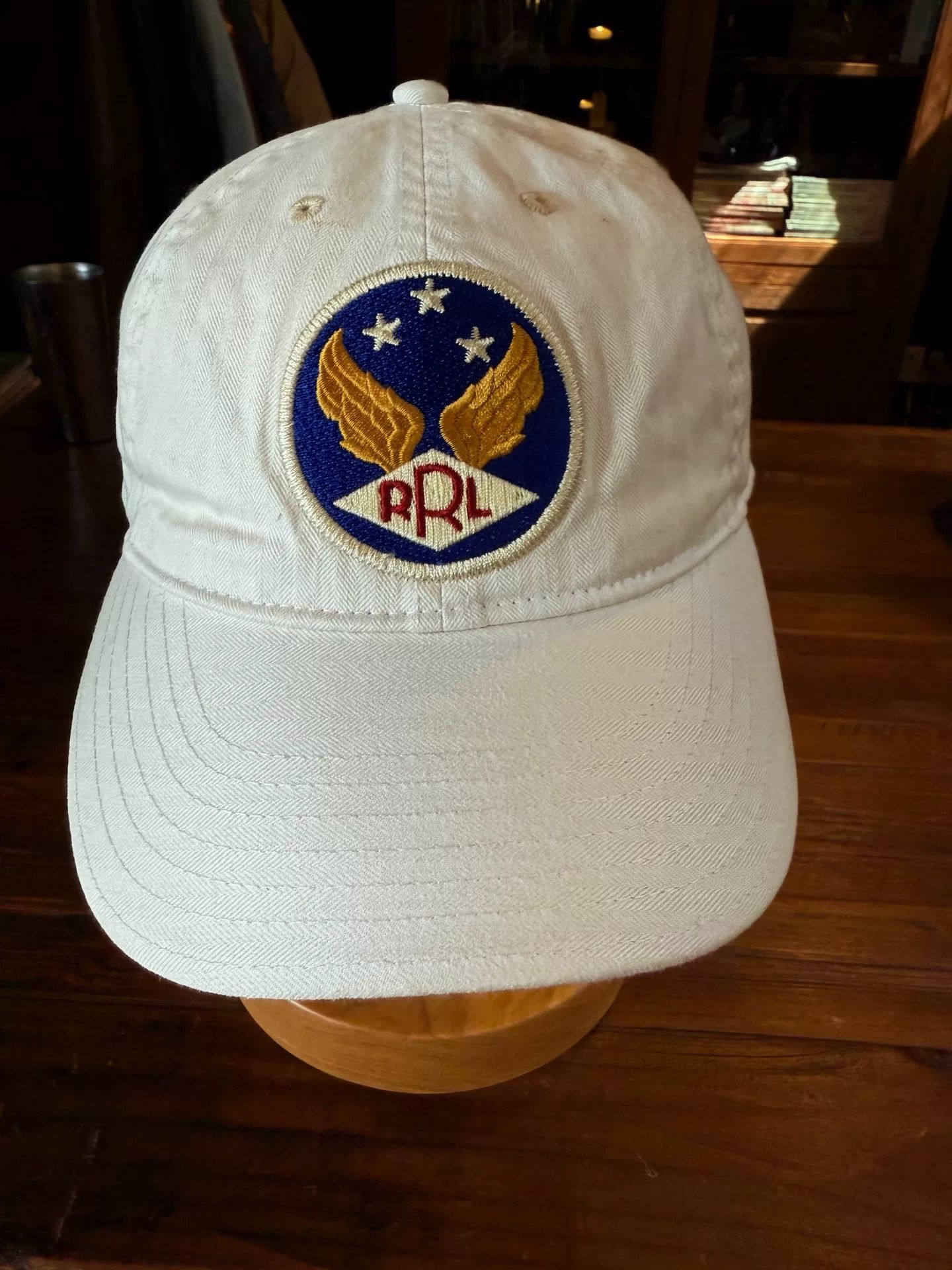 RRL Ralph Lauren RRL Ralph Lauren White Baseball Cap Size ONE SIZE - 1 Thumbnail