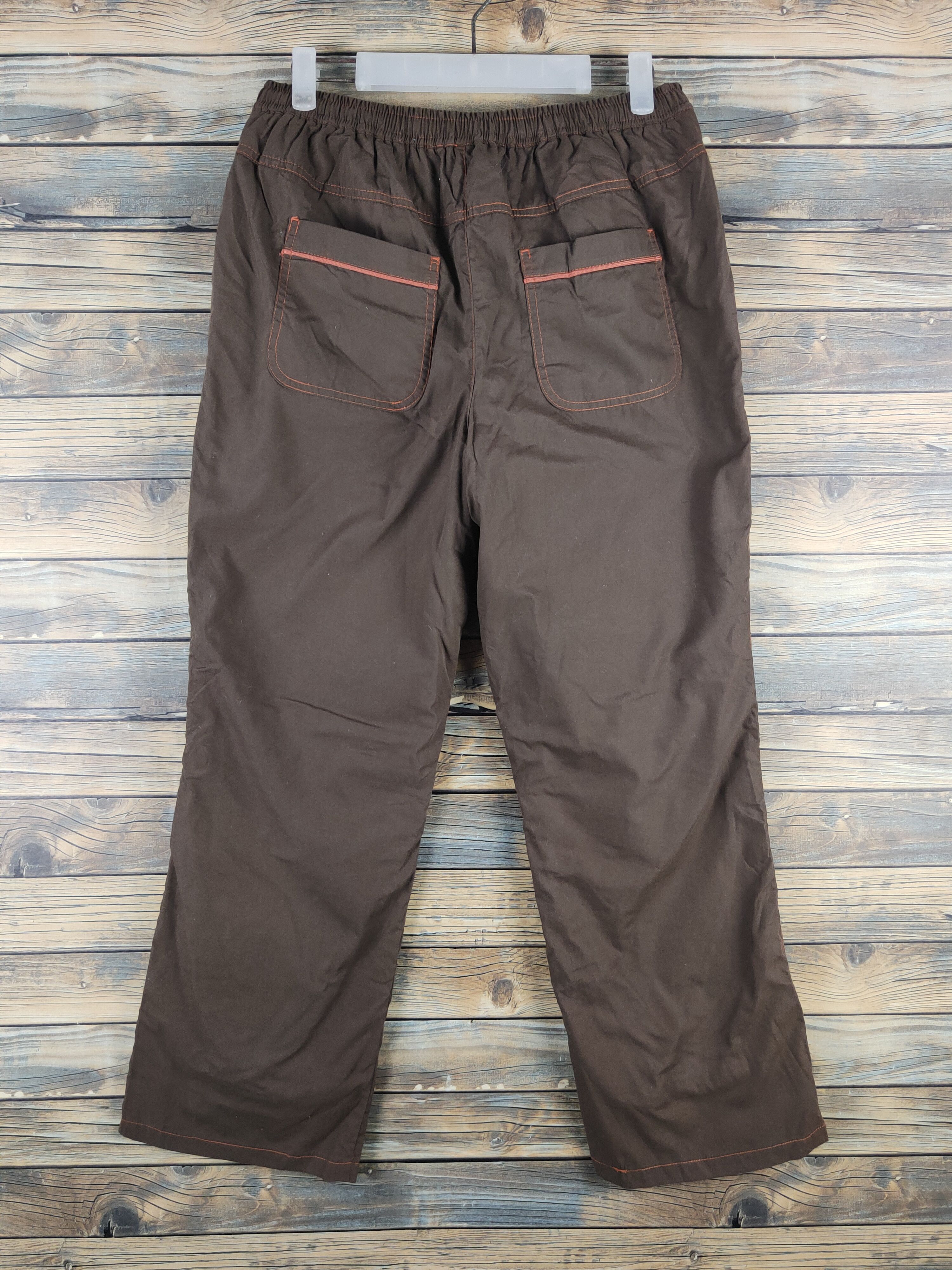 Japanese Brand DL Japanese Brand Brown Multipocket Sweatpants #2411 Size US 30 / EU 46 - 7 Thumbnail