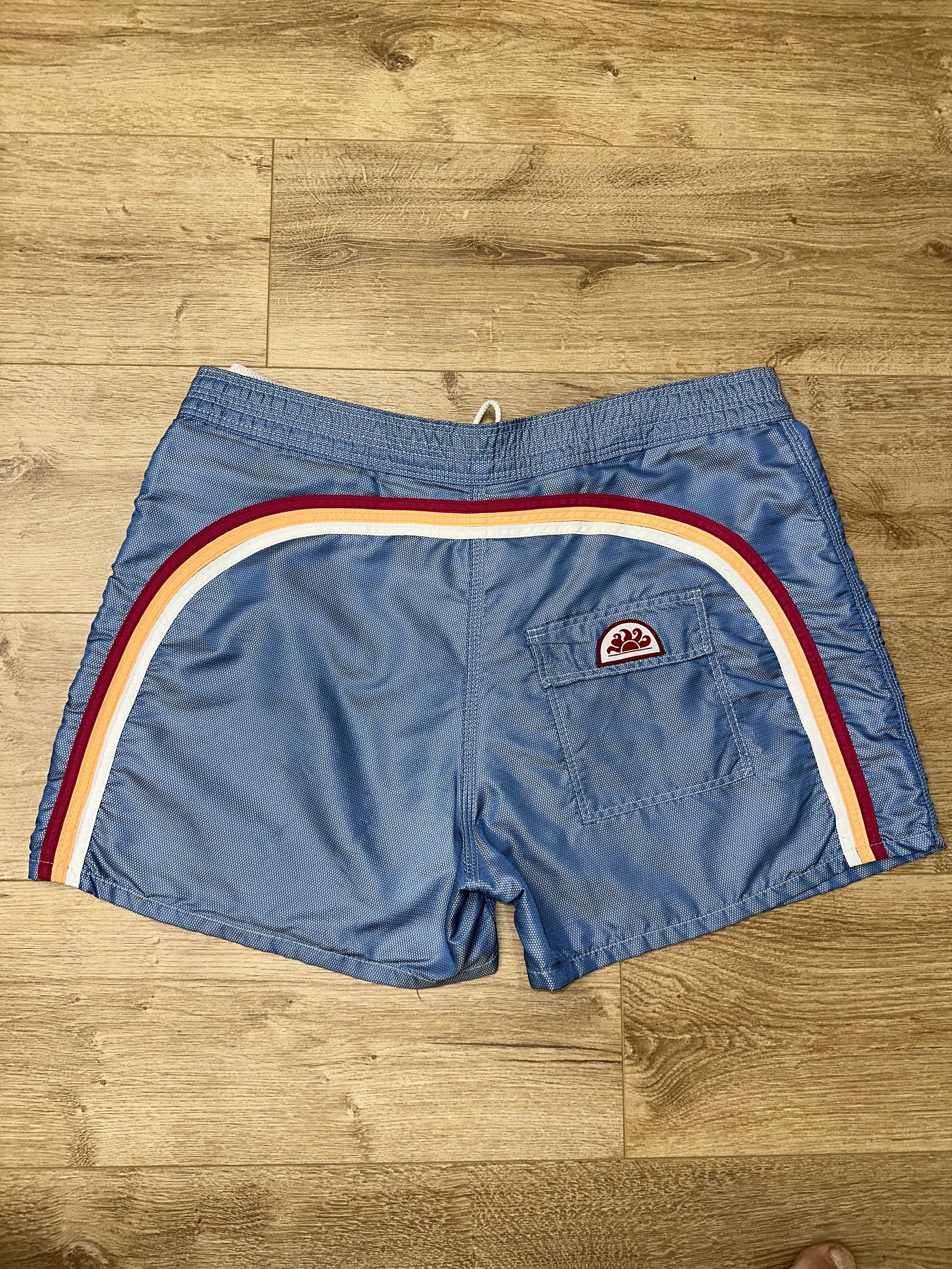 Sundek Vintage 99-25 Sundek 38 USA Made Nylon Swim Shorts Size 38 Size US 38 / EU 54 - 2 Thumbnail