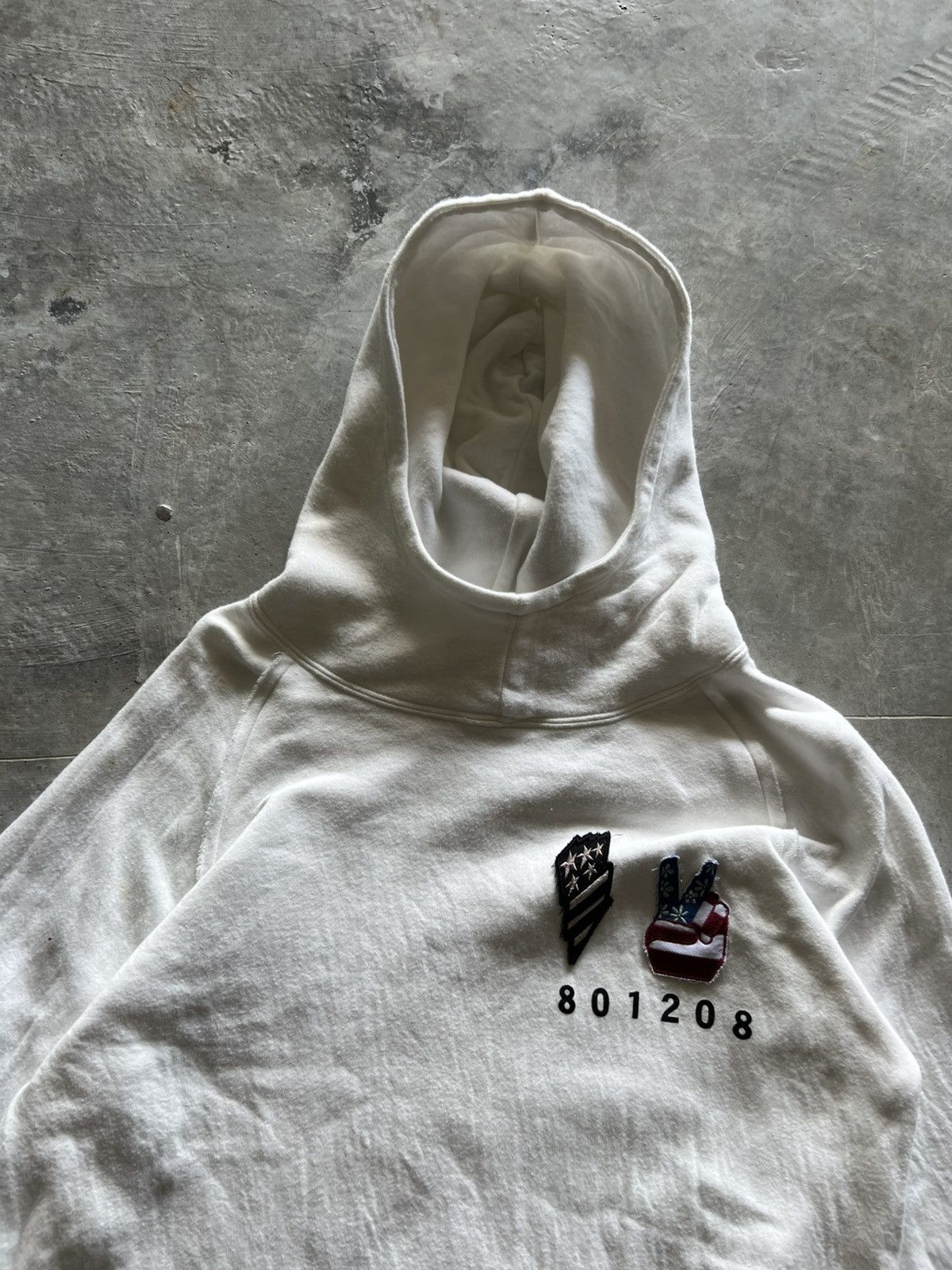 PPFM PPFM hoodie 801208 patchwork harajuku style Size US XL / EU 56 / 4 - 2 Thumbnail
