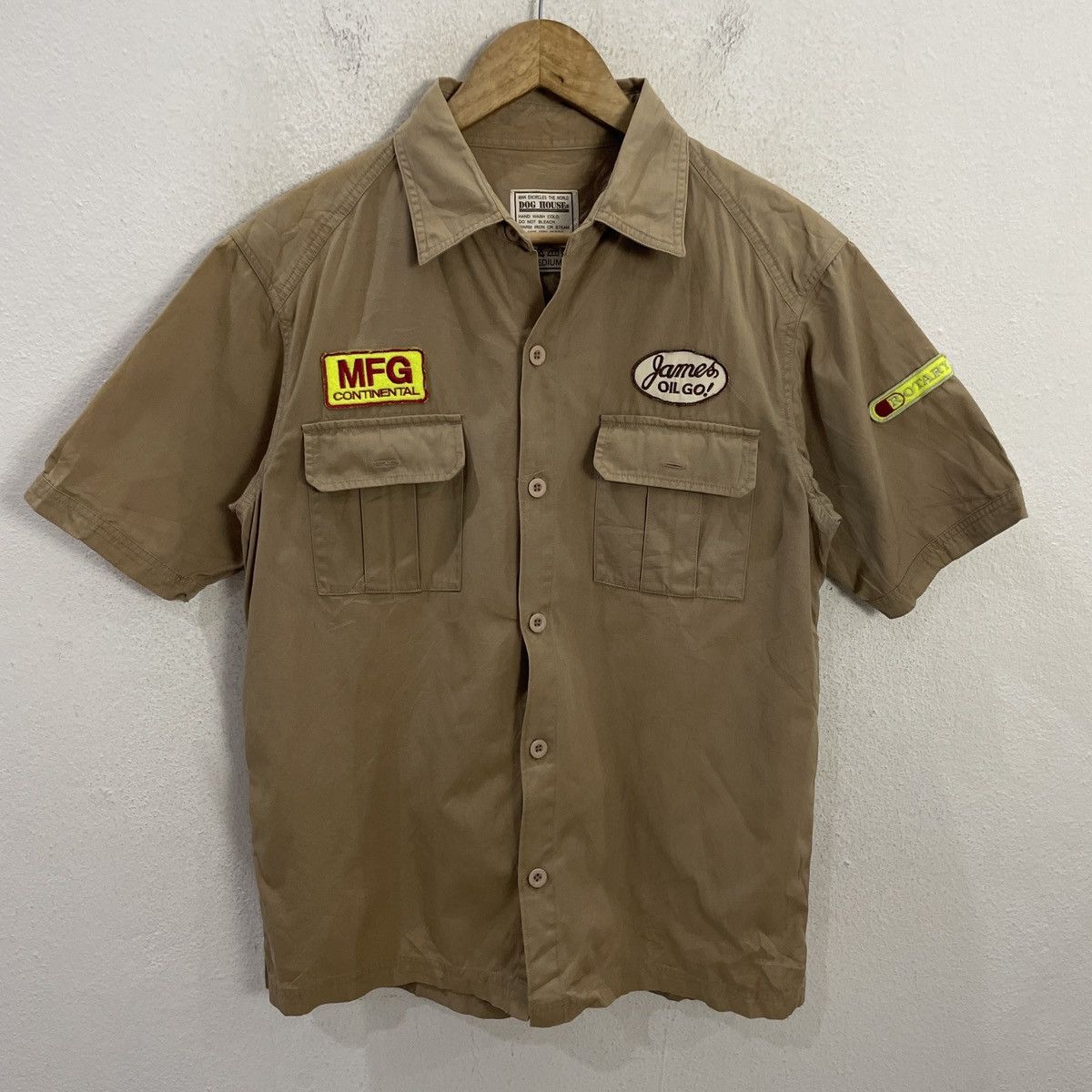Japanese Brand Vintage Dog House Racing Button Ups T-shirt Size US M / EU 48-50 / 2 - 1 Thumbnail
