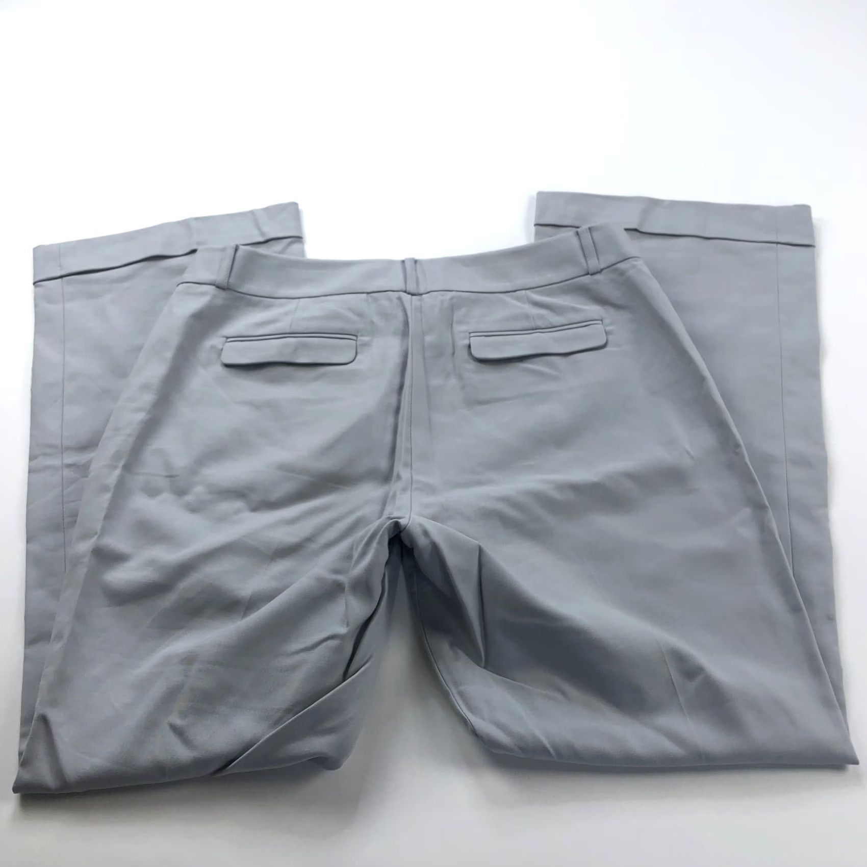Banana Republic Banana Republic Martin Fit 14 (Fit 36W 32L) Mid Rise Cotton Dress Pants Gray Size 36" / US 14 / IT 50 - 2 Thumbnail