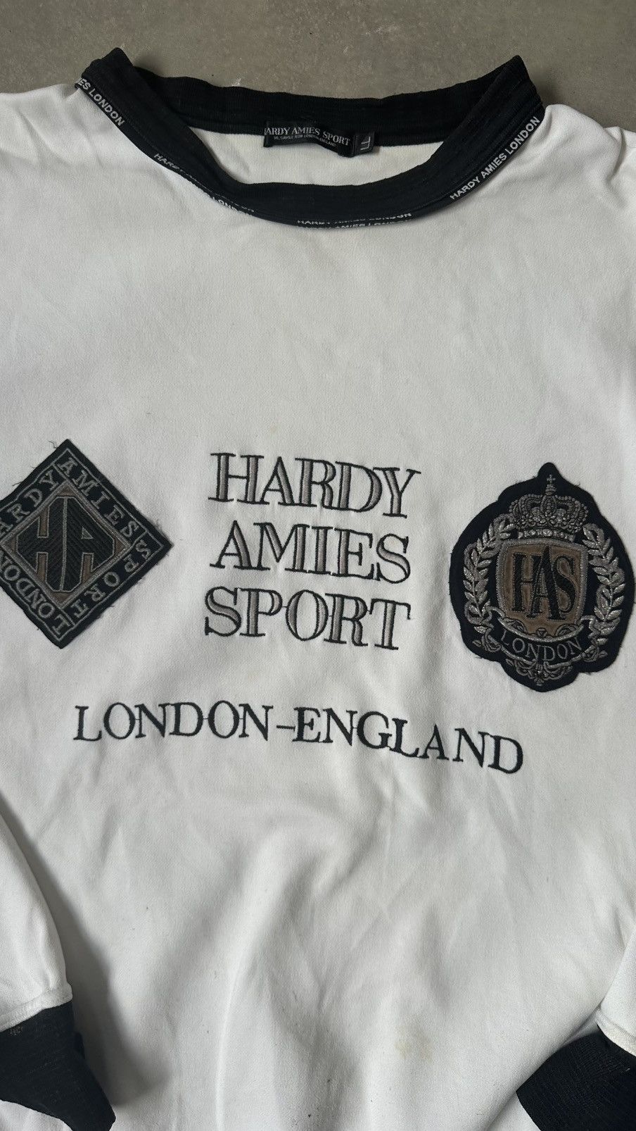 Hardy Amies VINTAGE HARDY AMIES SPORT SWEATSHIRT Size US XL / EU 56 / 4 - 2 Thumbnail