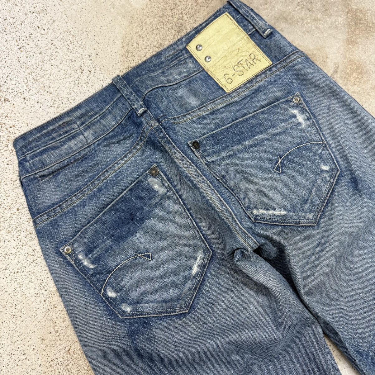 G-Star G-Star Raw Two Tone Defect Look Denim Pants Size 24" / US 00 / IT 34 - 12 Thumbnail