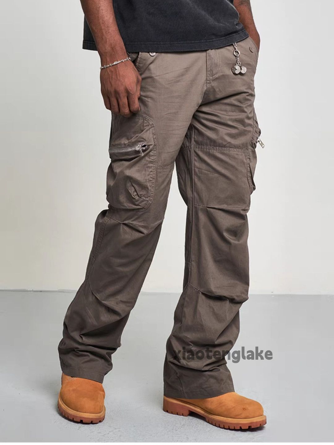 Designer × Vintage urban utility military outdoor pleated cargo pants Size US 30 / EU 46 - 6 Thumbnail