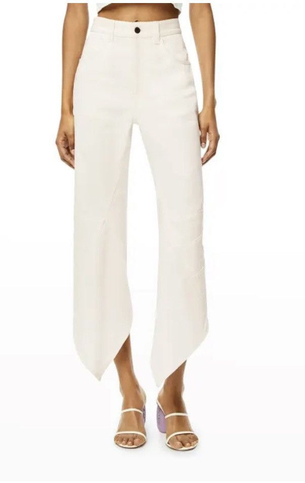 Loewe NWT Loewe Cropped Curved Jeans. Size 38FR Size 27" / US 4 / IT 40 - 1 Thumbnail