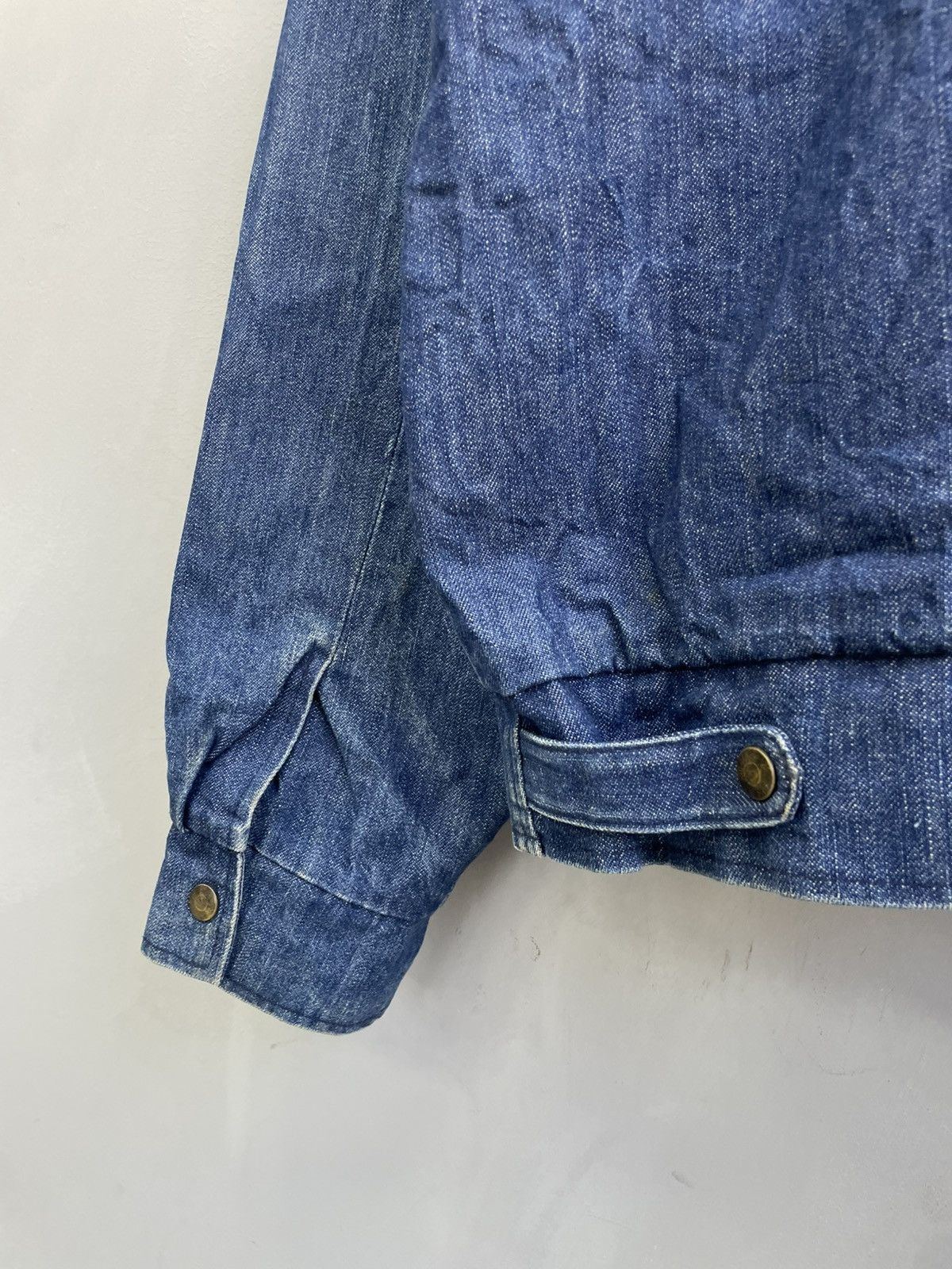 Levi's Vintage rare cropped 90s denim jacket made in USA scovill Size US XL / EU 56 / 4 - 10 Thumbnail