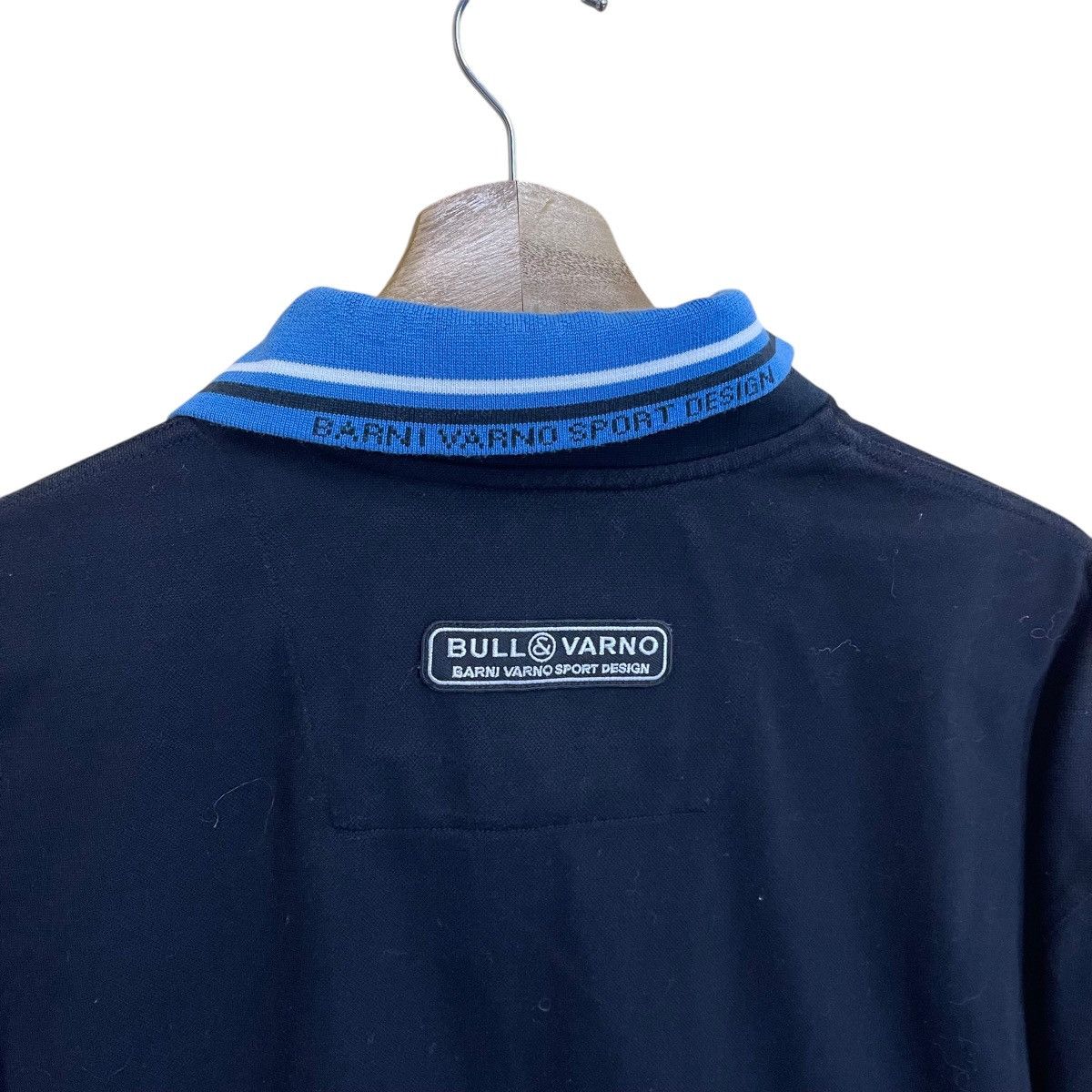Japanese Brand Bull & Varno Big Logo Collar Shirts Size XL Size US XL / EU 56 / 4 - 10 Thumbnail