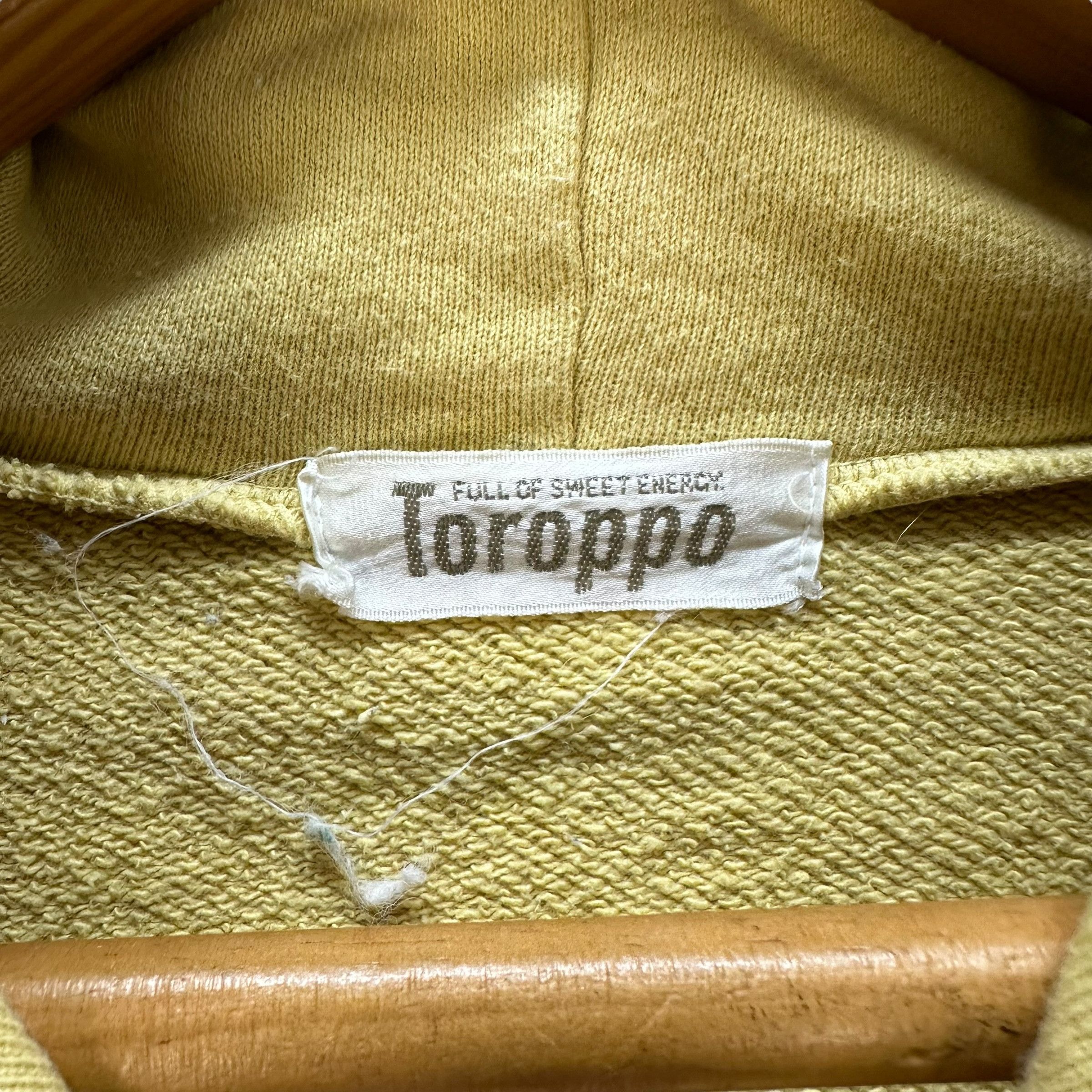 Japanese Brand Toroppo SPECTACULAR Big Logo Pullover Hoodies #9171-66 Size US M / EU 48-50 / 2 - 8 Thumbnail
