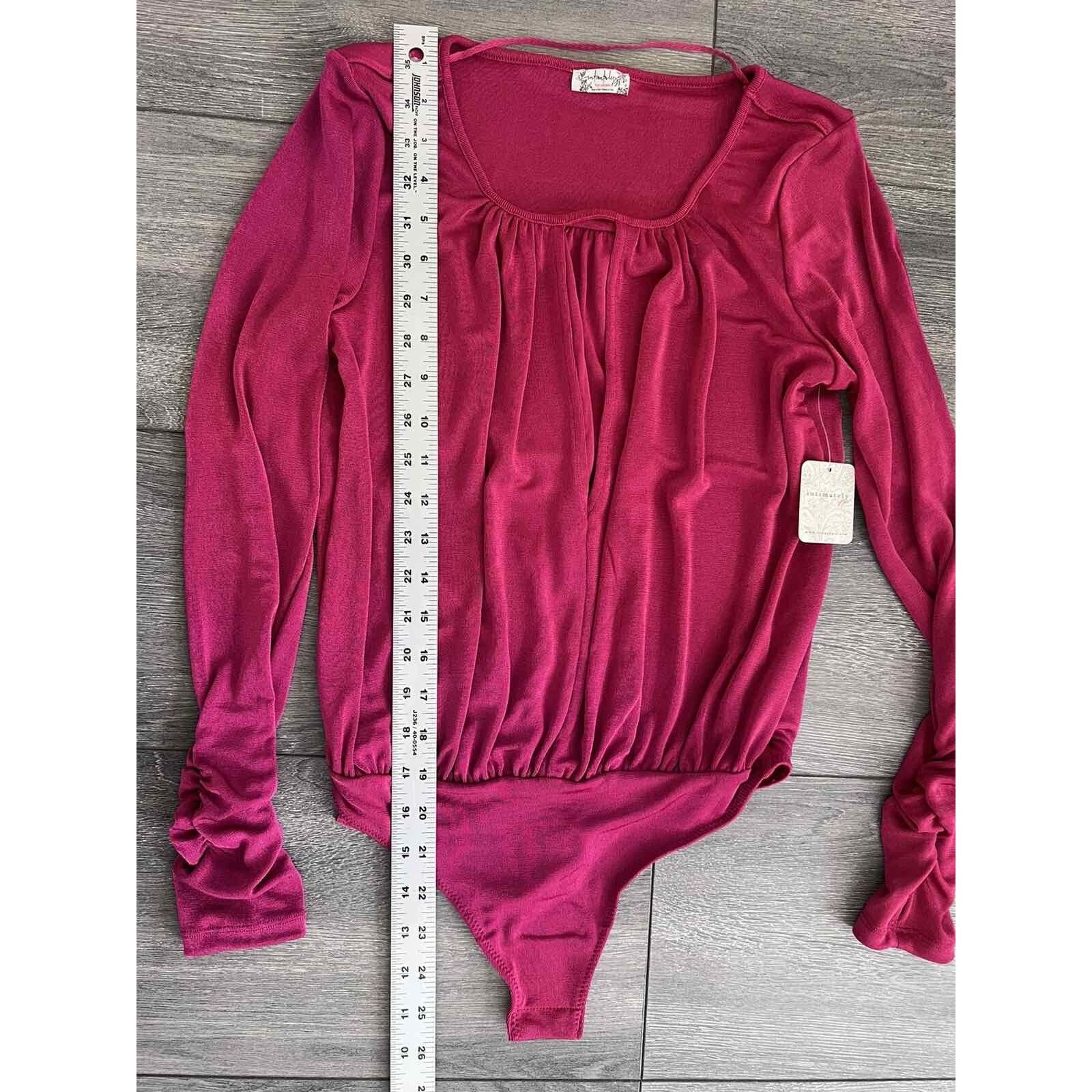 Free People Free people Kaya Keyhole Bodysuit Size XS A002075 Size XS / US 0-2 / IT 36-38 - 7 Thumbnail