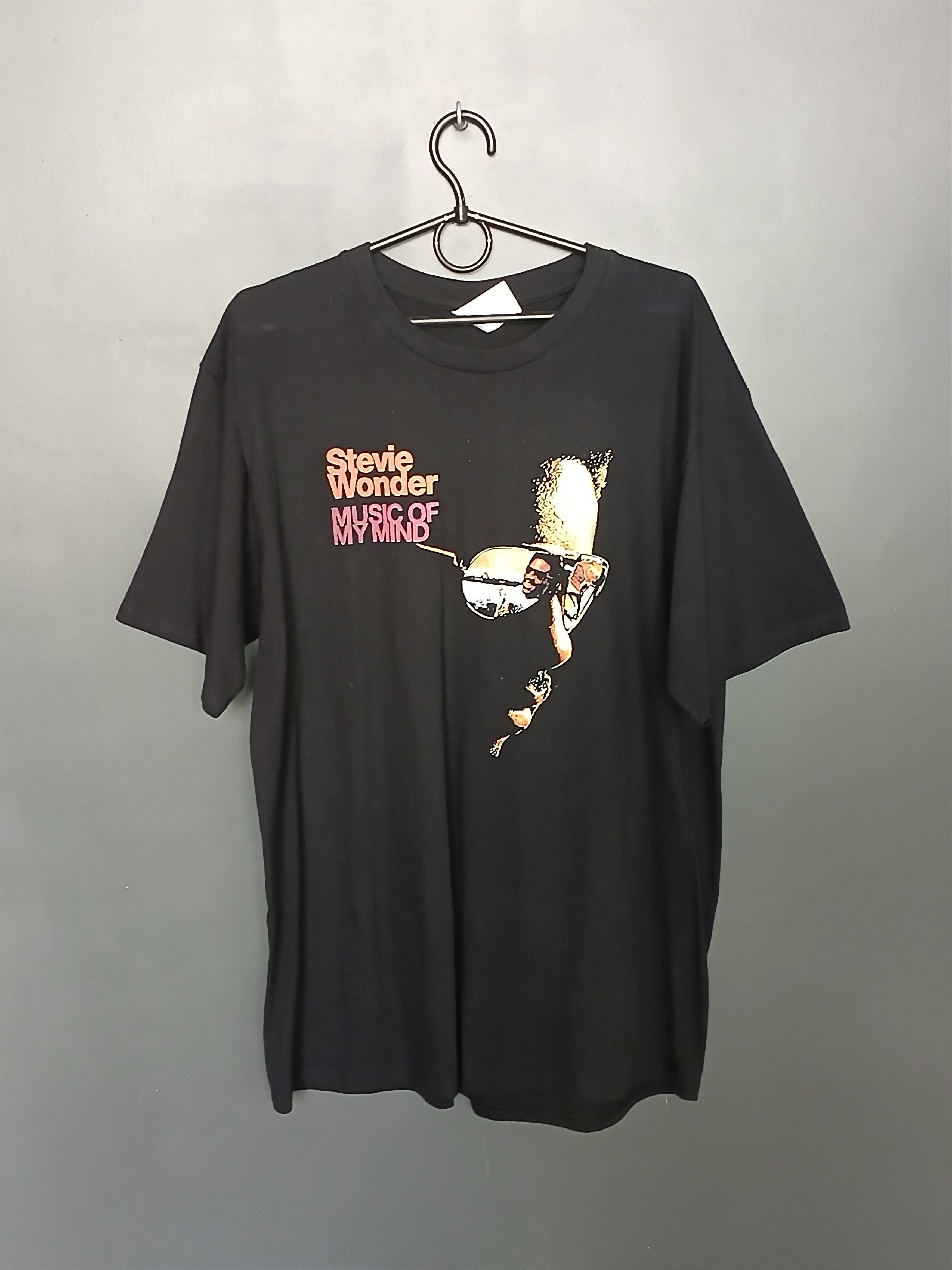 Band Tees Stevie Wonder Music Of My Mind T-Shirt Size US XXL / EU 58 / 5 - 1 Thumbnail