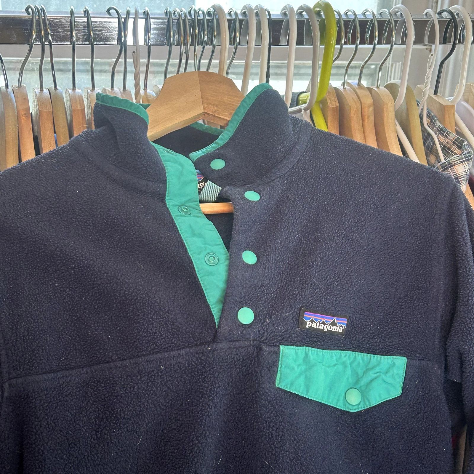 Patagonia Patagonia Synchilla Snap Fleece Blue & Teal Small Size US S / EU 44-46 / 1 - 3 Thumbnail