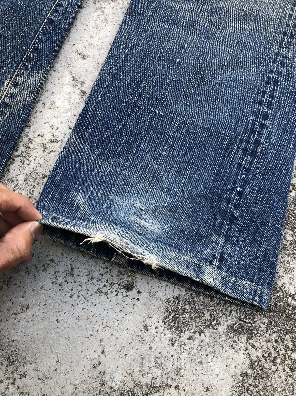 Eternal HALF SELVEDGE RUSTY DENIM BY ETERNAL JAPAN Size US 32 / EU 48 - 11 Thumbnail