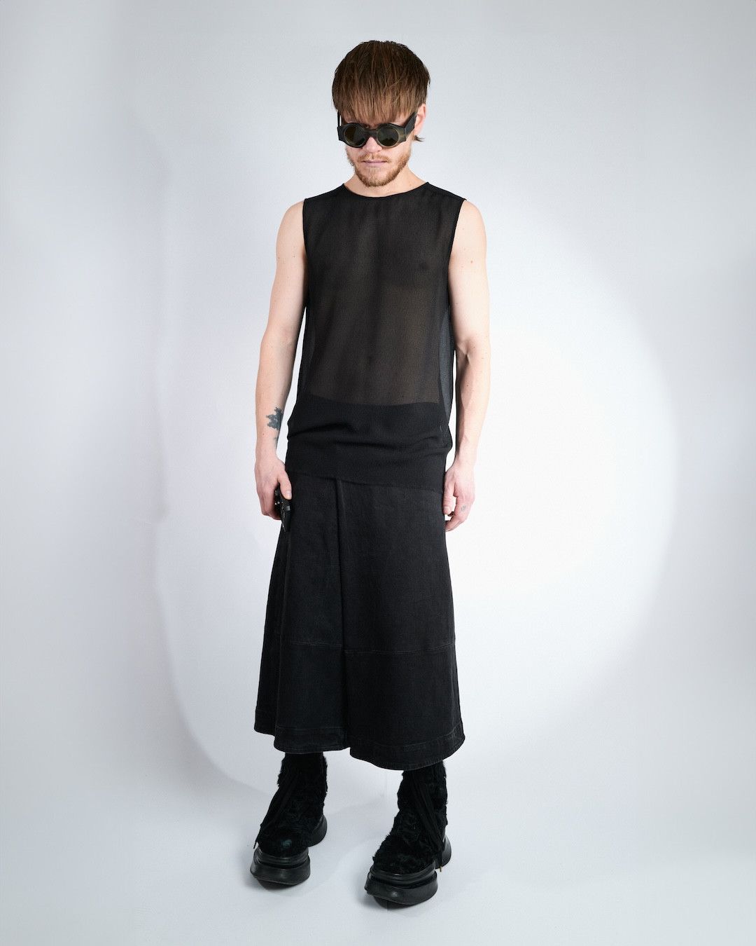 Other NKTRMNV TRANSPARENT SILK TANK TOP Size US XS / EU 42 / 0 - 6 Thumbnail