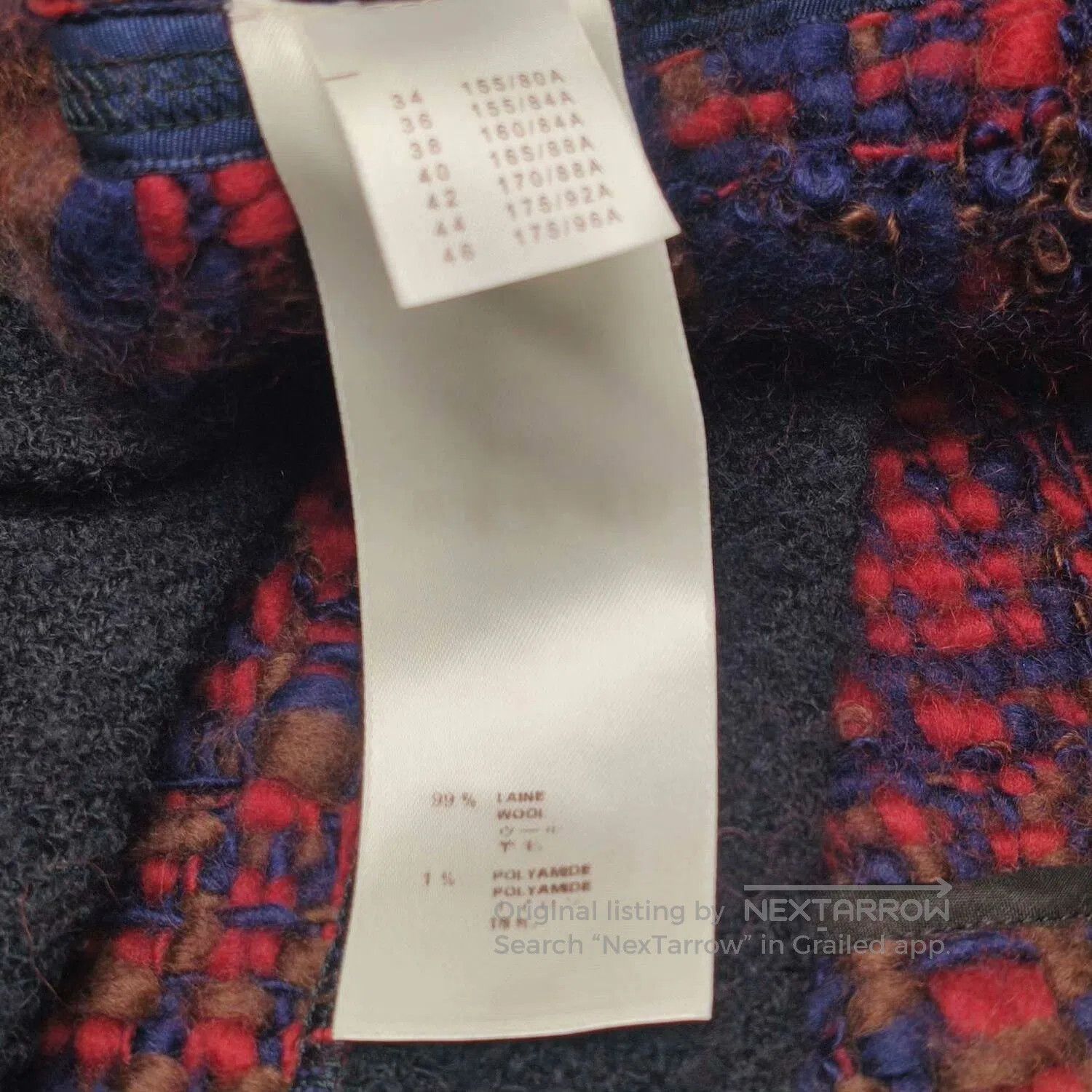 Louis Vuitton Louis Vuitton Colorblock Wool Blend Short Coat. Size XXS / US 00 / IT 34 - 7 Thumbnail