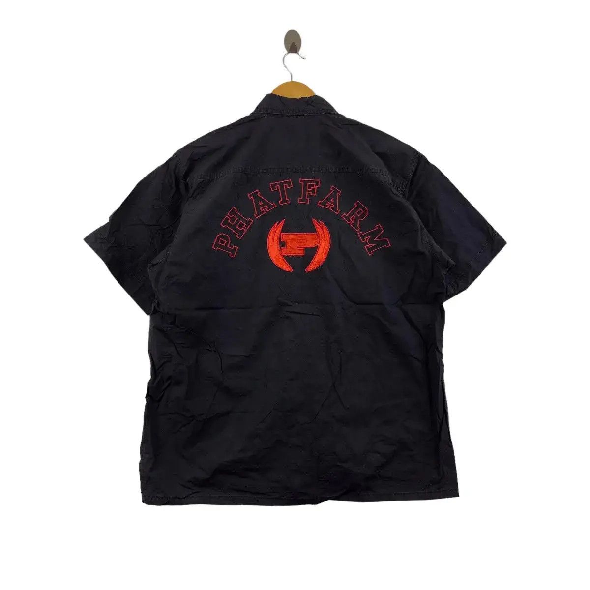 Phat Farm Vintage PHAT FARM HIP HOP Records Rap Tee Button Down Shirt Size US XL / EU 56 / 4 - 1 Thumbnail