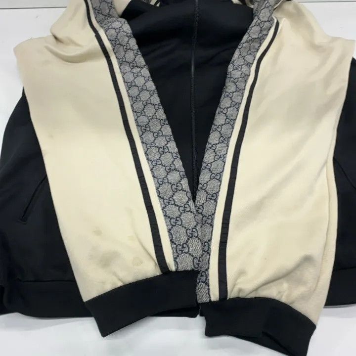 Gucci Gucci Gucci Black Vintage Patchwork Jacket -2506 Size US L / EU 52-54 / 3 - 9 Thumbnail