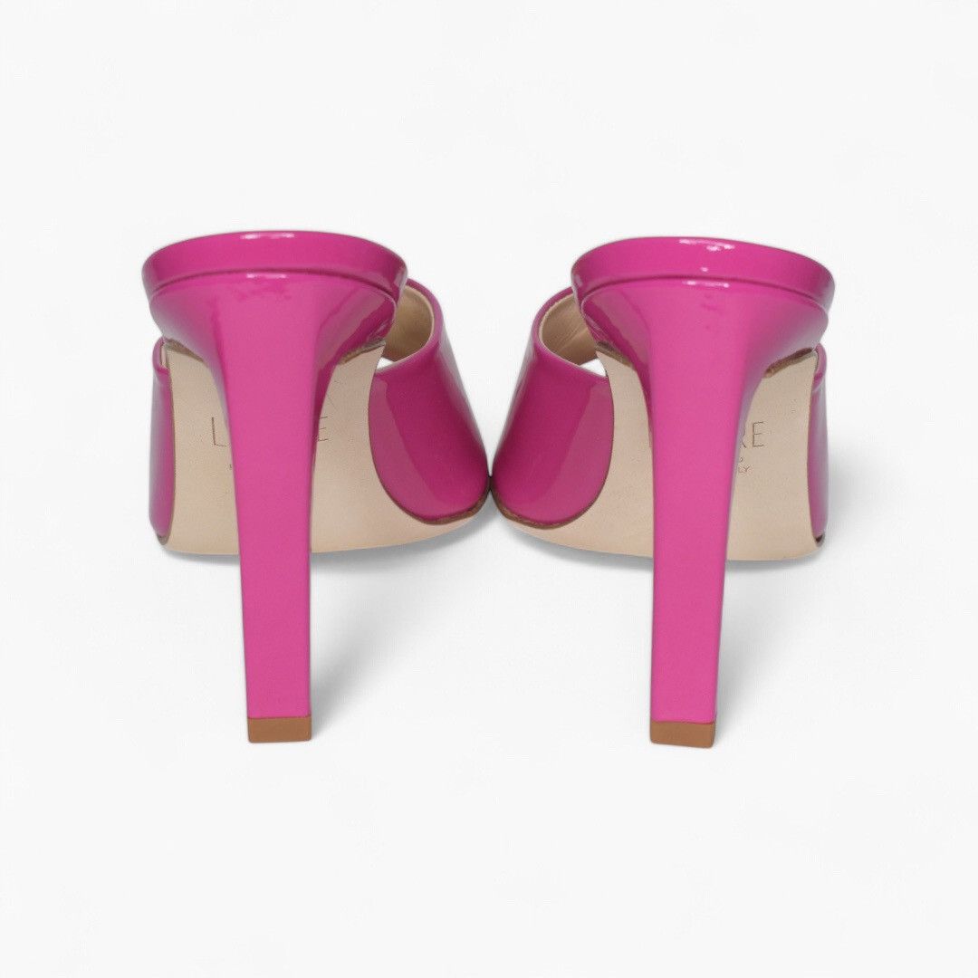 Other Ladaire ✦ Pink Patent Leather Mule Heels Size US 4 / IT 34 - 6 Thumbnail
