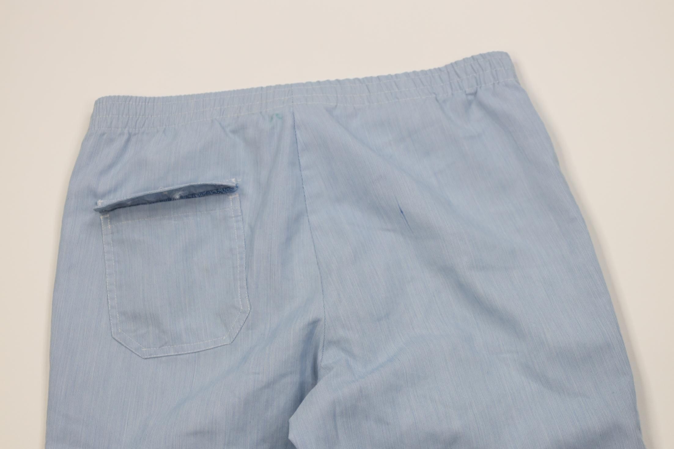 Vintage Vintage 70s Streetwear Striped Flared Wide Leg Pants Blue Size US 32 / EU 48 - 10 Thumbnail