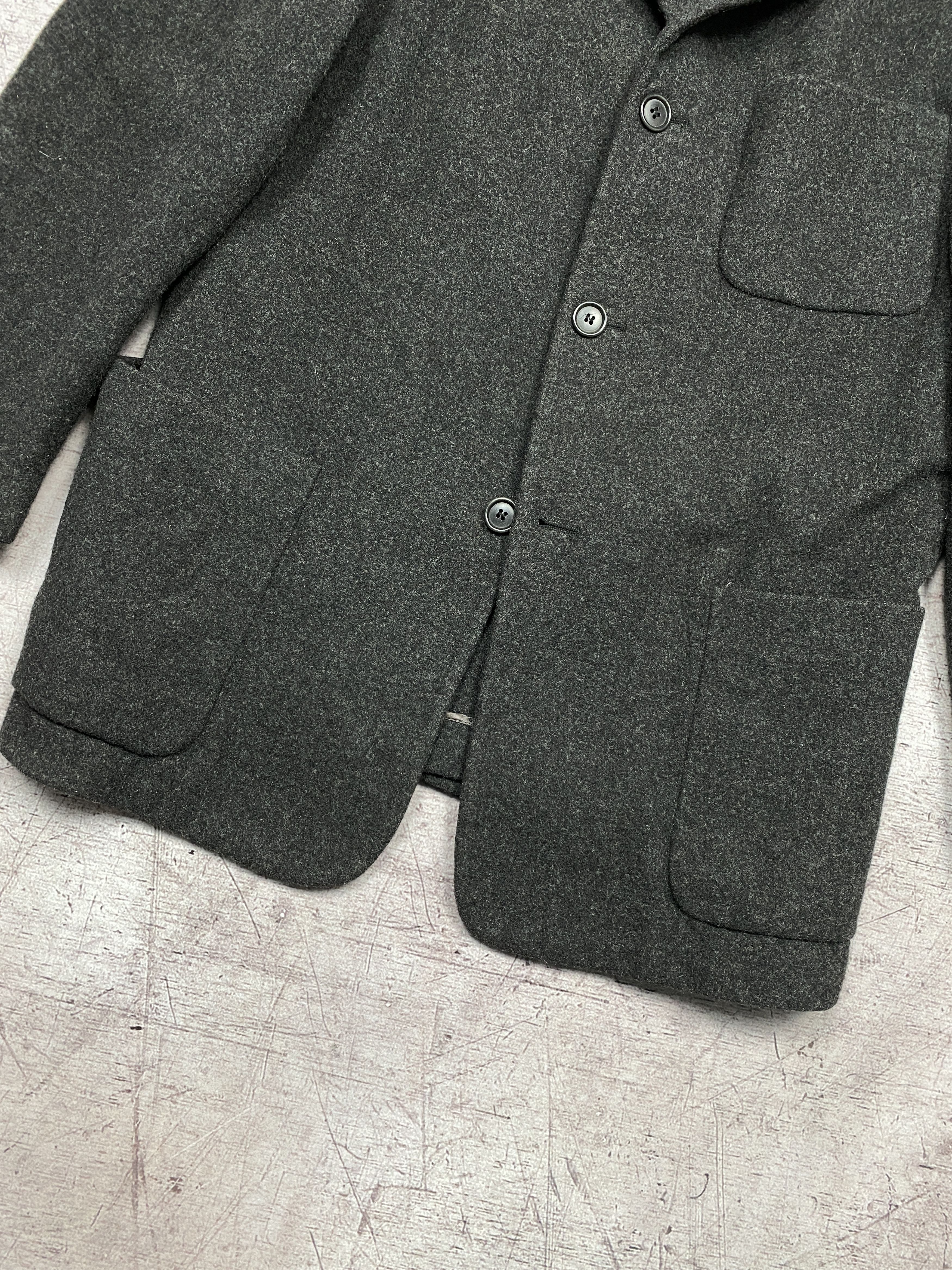 DKNY × Vintage DKNY Mens Cashmere Wool Coat Jacket Size US M / EU 48-50 / 2 - 3 Thumbnail