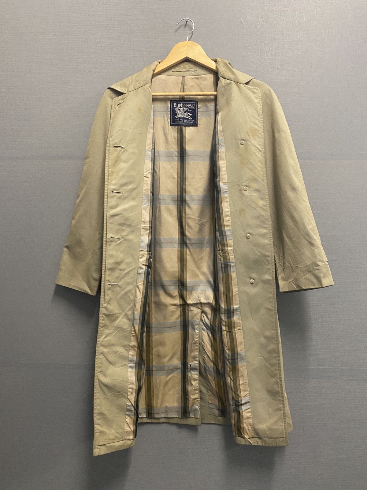 Burberry Vintage Burberrys Trench Coat Size S / US 4 / IT 40 - 5 Thumbnail