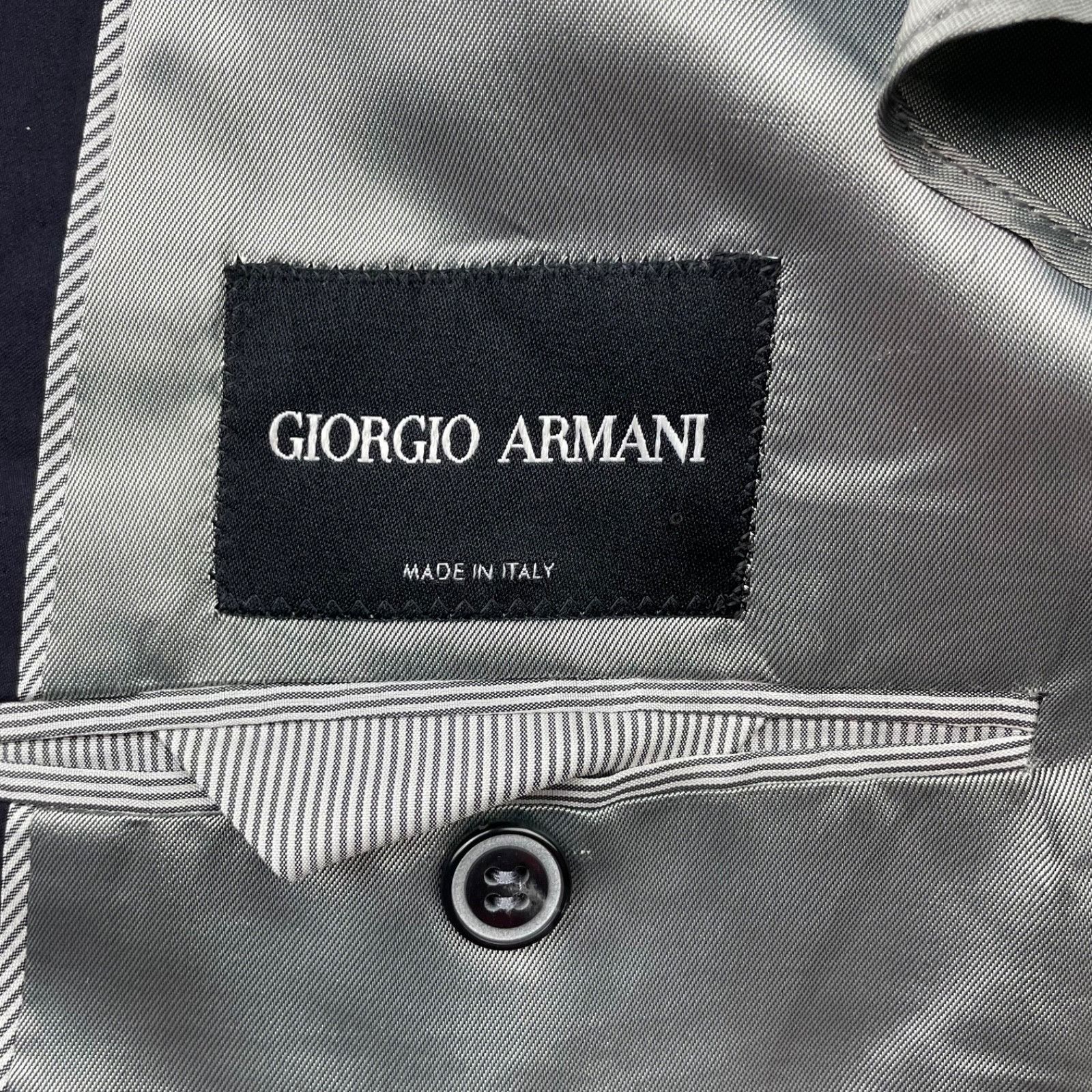 Giorgio Armani Giorgio Armani Black Label Men's Slim Fit 2-Button Blazer Na Size 46R - 5 Thumbnail