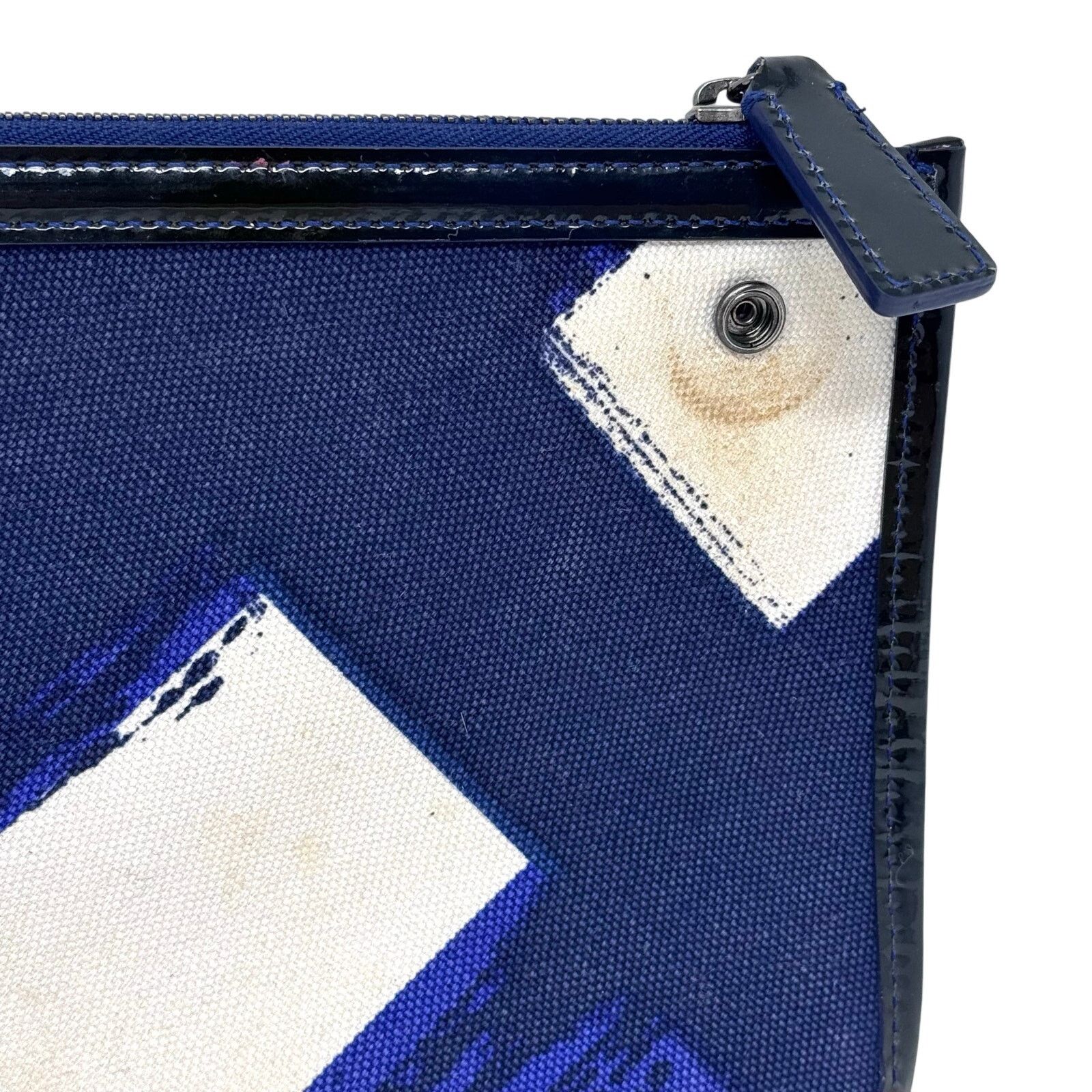 Burberry Burberry Striped Canvas Pouch Size ONE SIZE - 6 Thumbnail