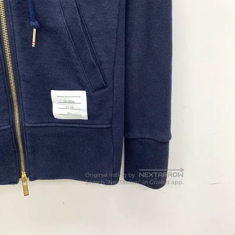 Thom Browne Thom Browne Dark blue hoodie Size US S / EU 44-46 / 1 - 4 Thumbnail